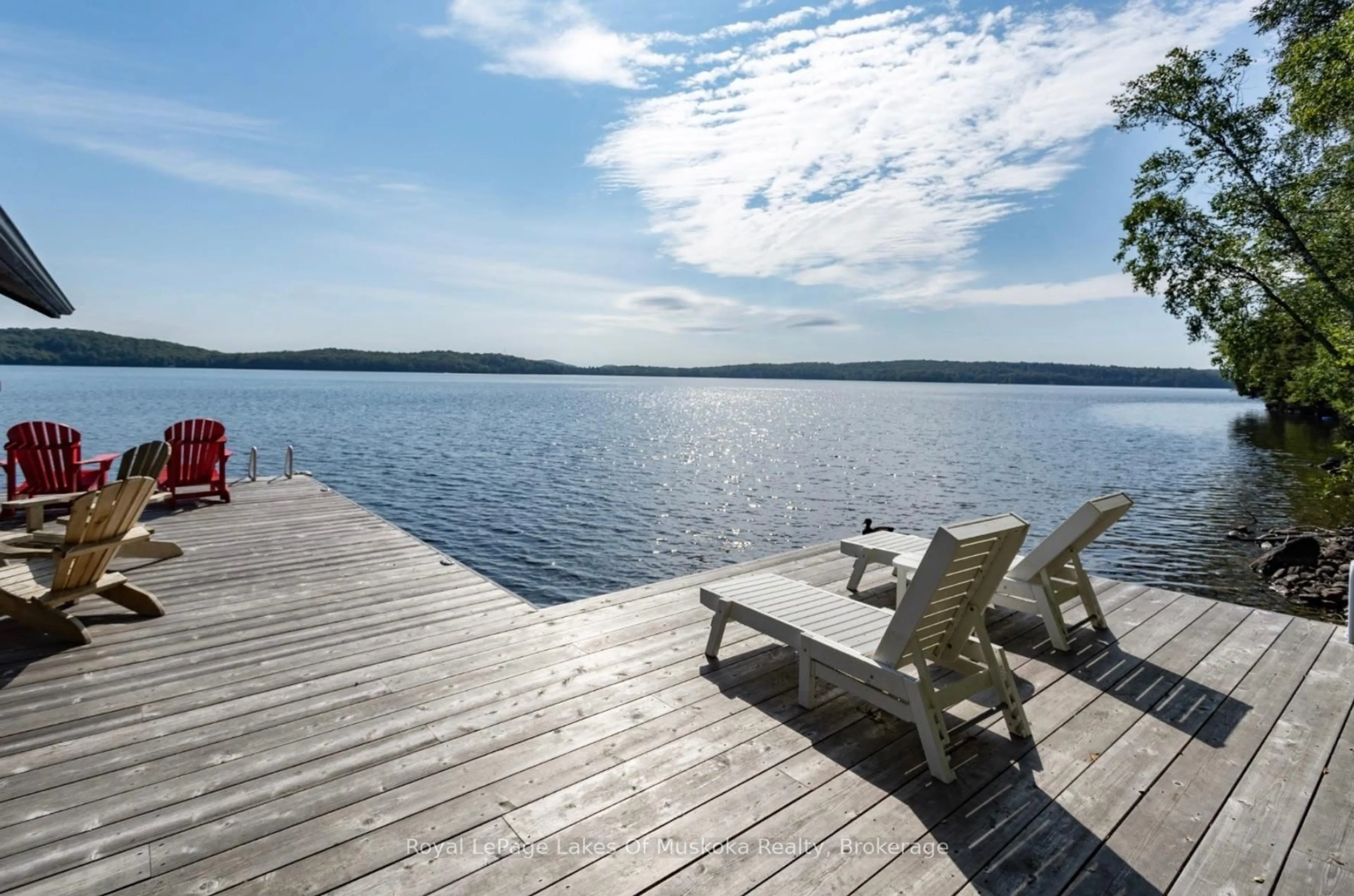 Patio, water/lake/river/ocean view for 1078 Owls Court Lane, Lake of Bays Ontario P1H 2J3