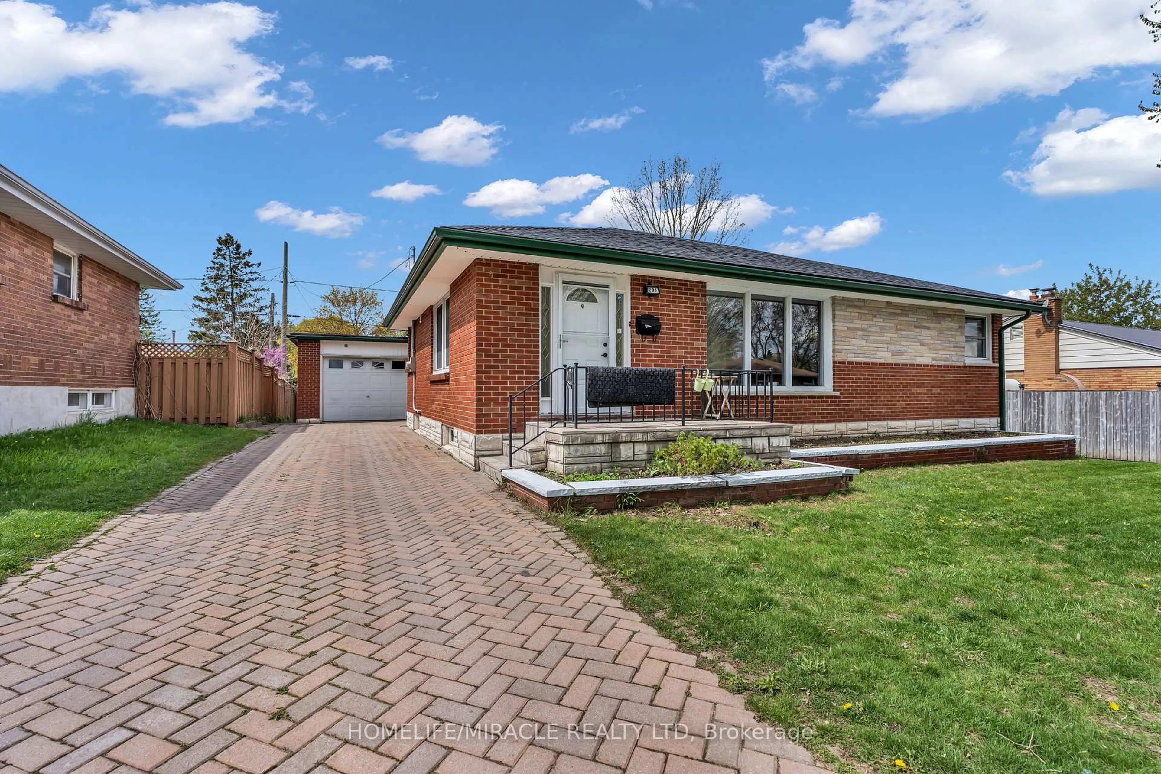 Home with brick exterior material, street for 205 Burlington St, London South Ontario N5Z 3W3