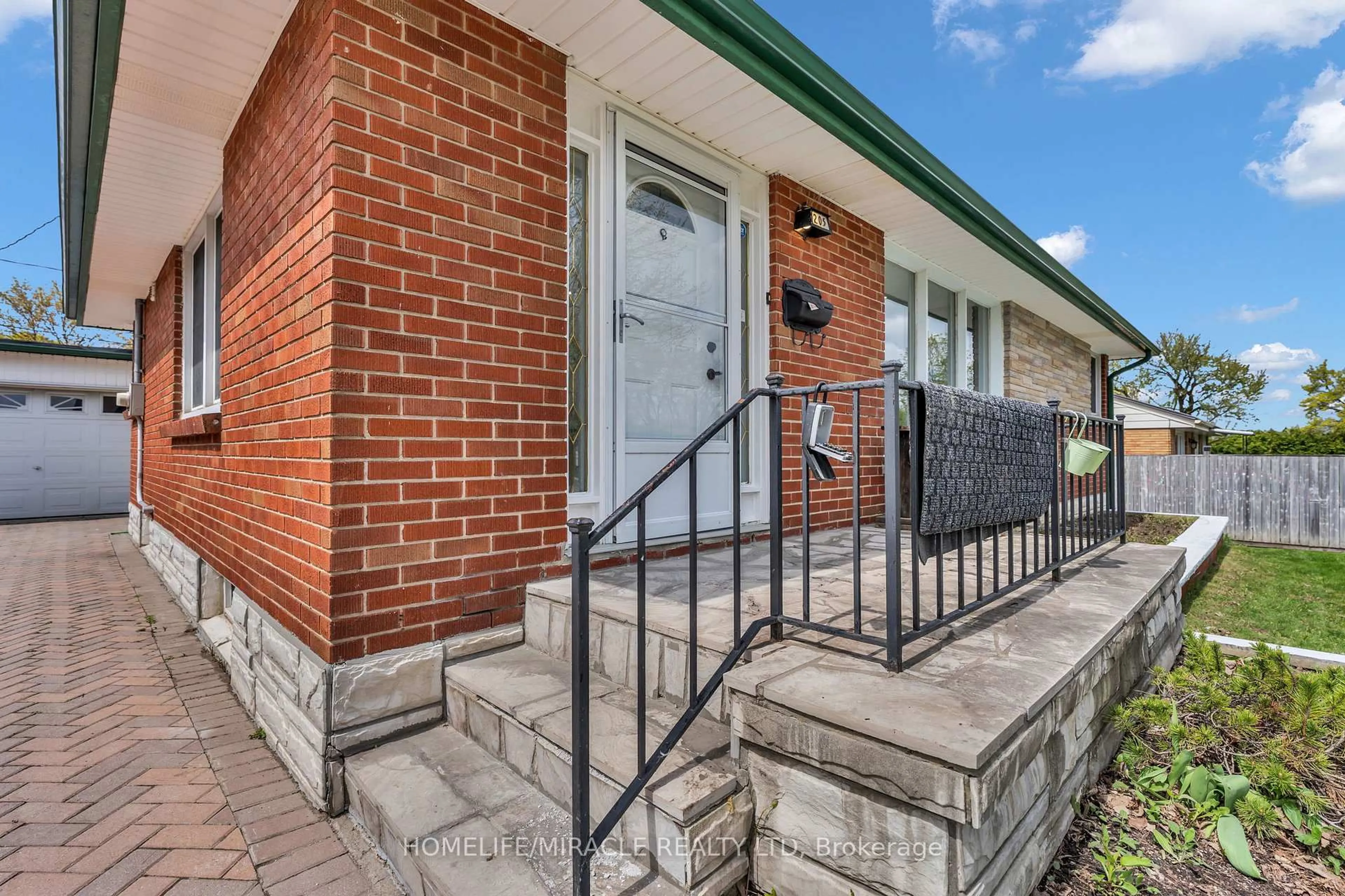 Home with brick exterior material, street for 205 Burlington St, London South Ontario N5Z 3W3