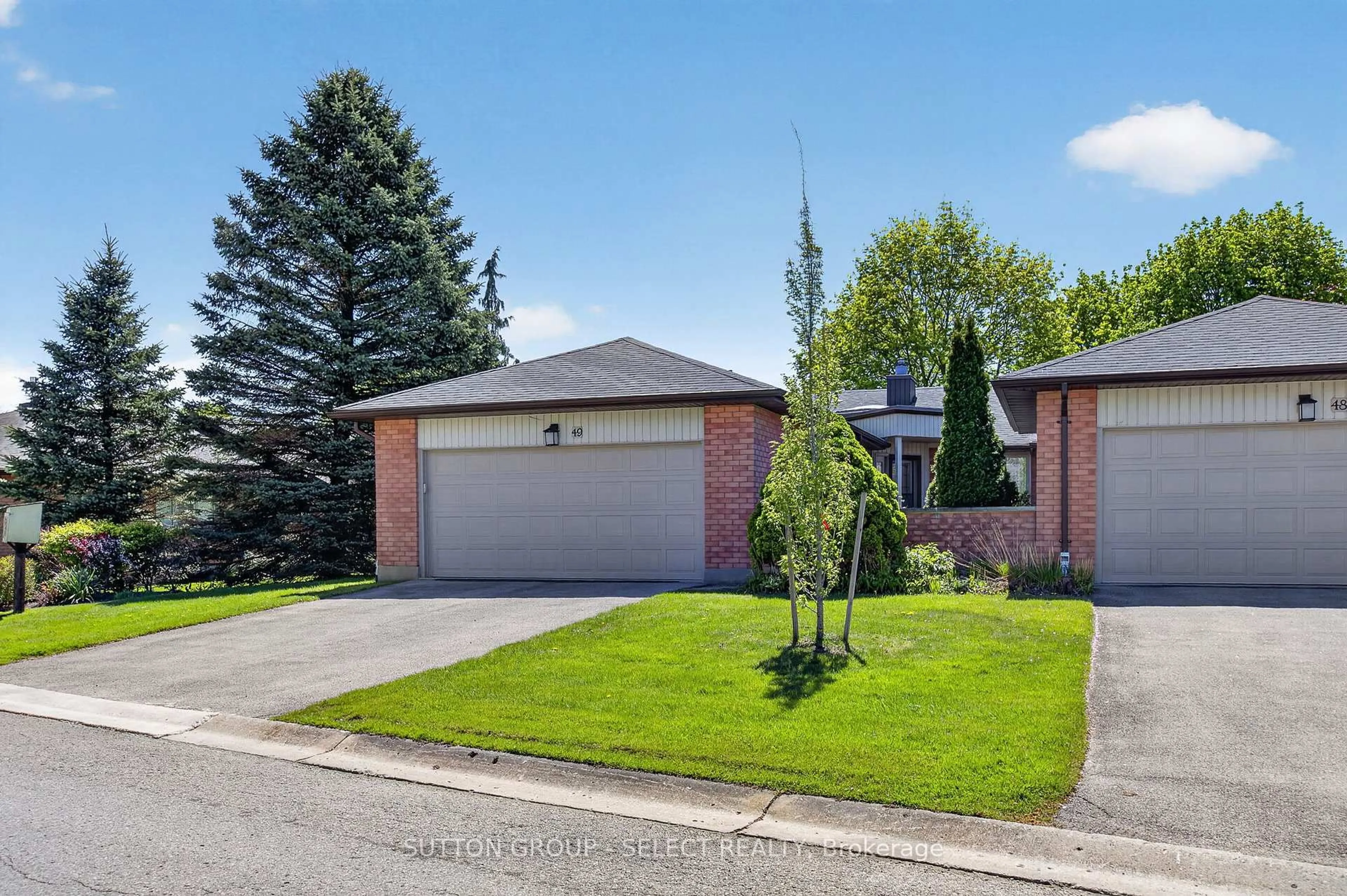 Home with brick exterior material, street for 55 FIDDLERS GREEN Rd #49, London North Ontario N6H 4T8