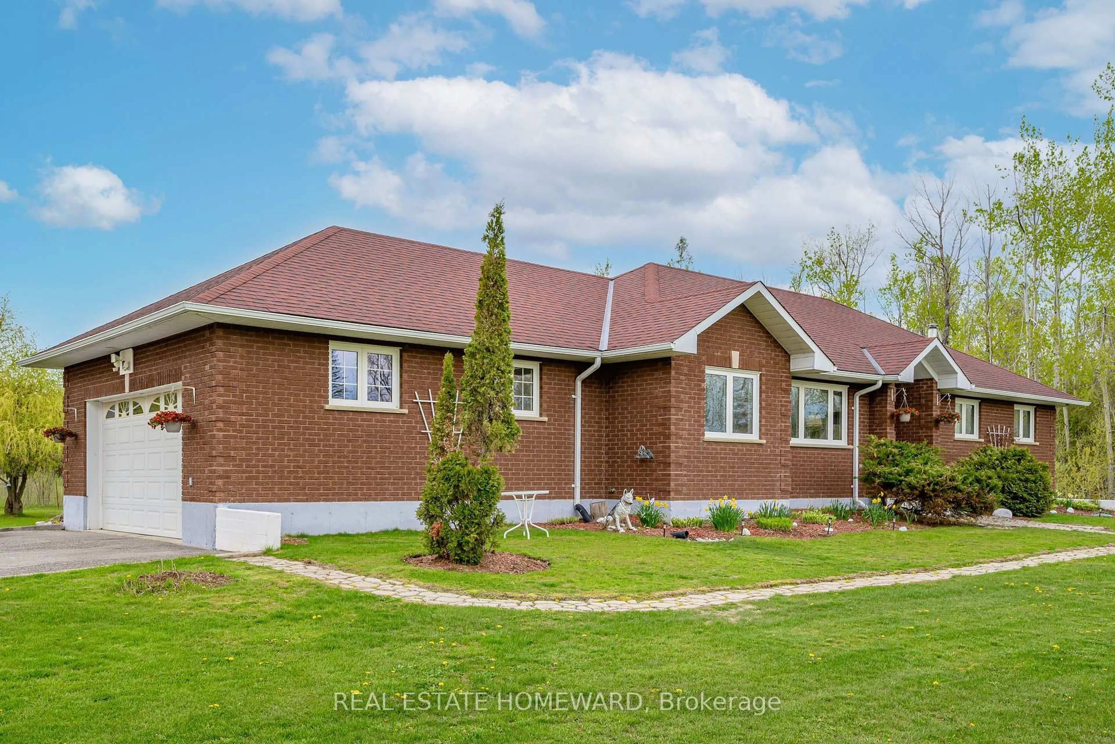 Home with brick exterior material, unknown for 56 Driftwood Shores Rd, Kawartha Lakes Ontario K0M 2B0