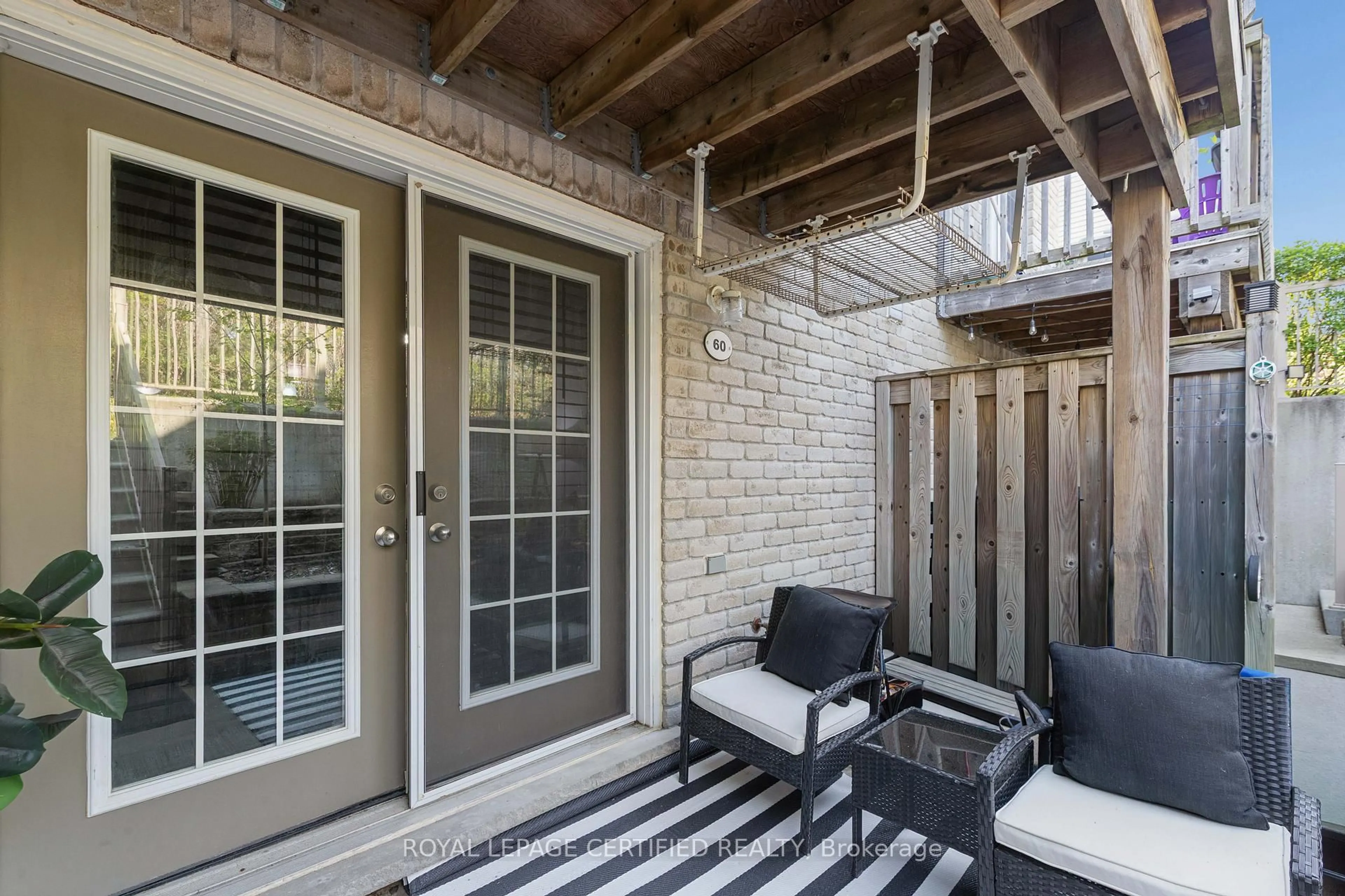 Patio, street for 35 Mountford Dr #60, Guelph Ontario N1E 0G6
