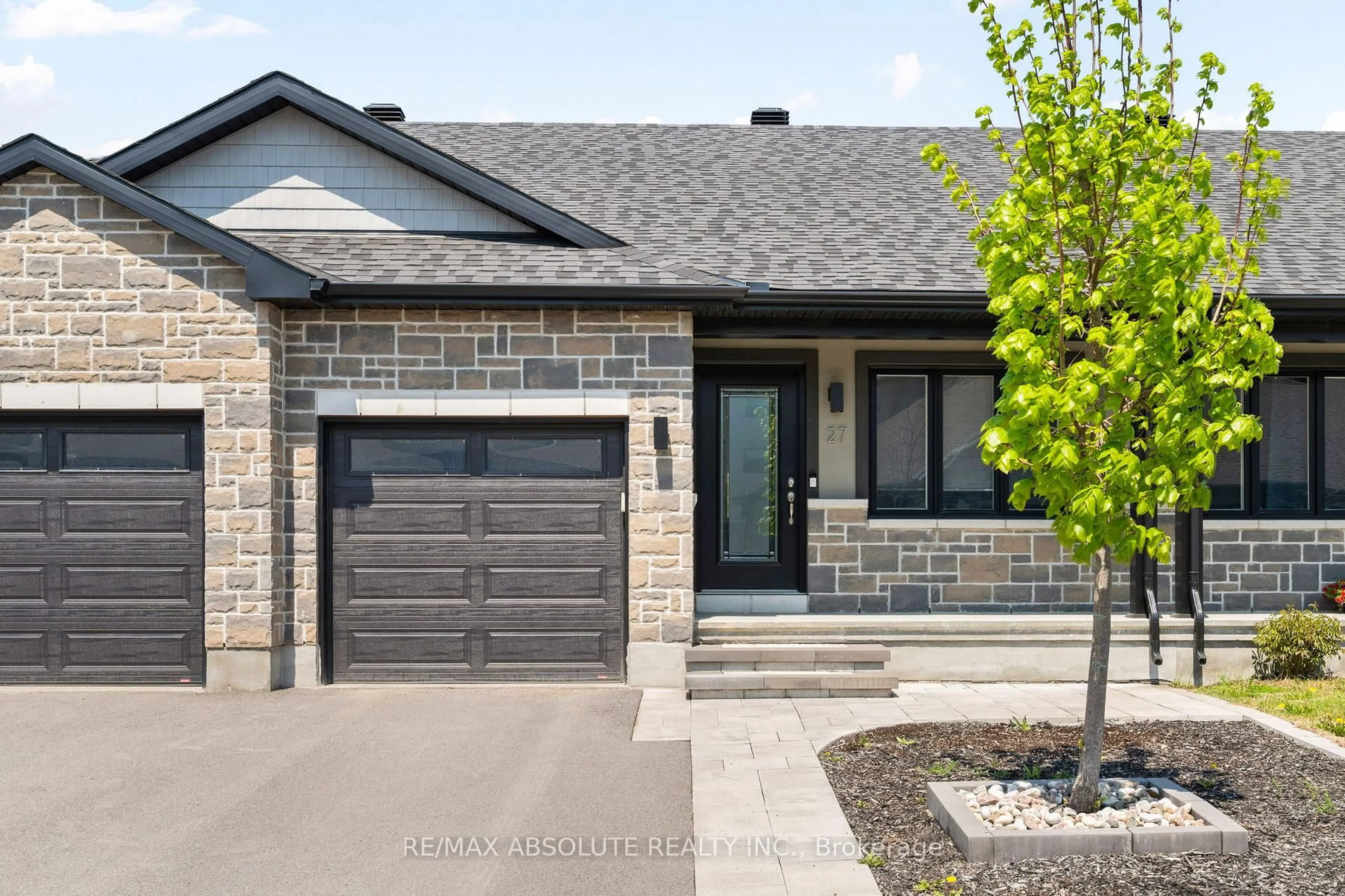Home with brick exterior material, street for 27 Morgan Clouthier Way, Arnprior Ontario K7S 0H9