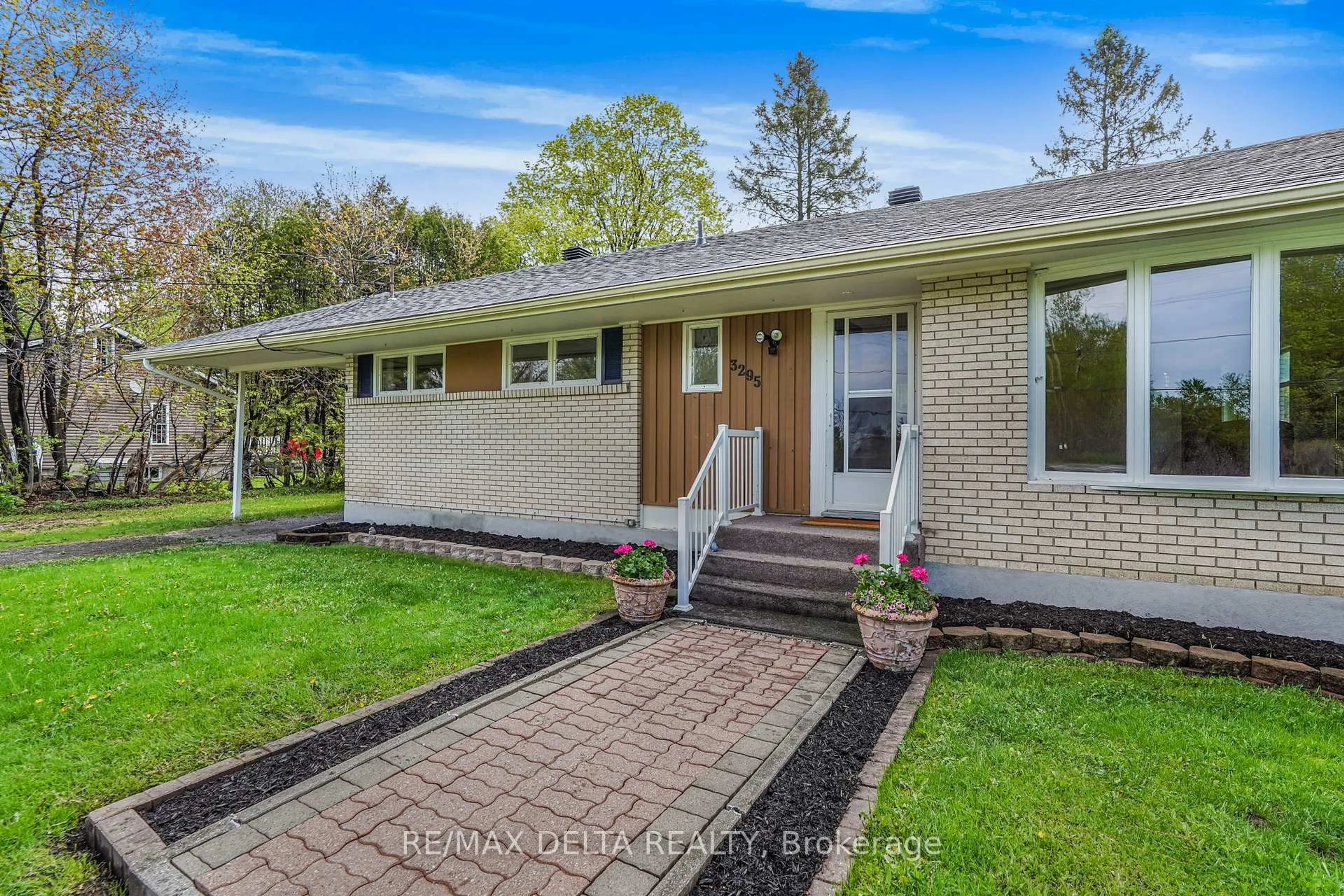 Home with brick exterior material, street for 3295 Highway 34 Highway, Champlain Ontario K0B 1R0
