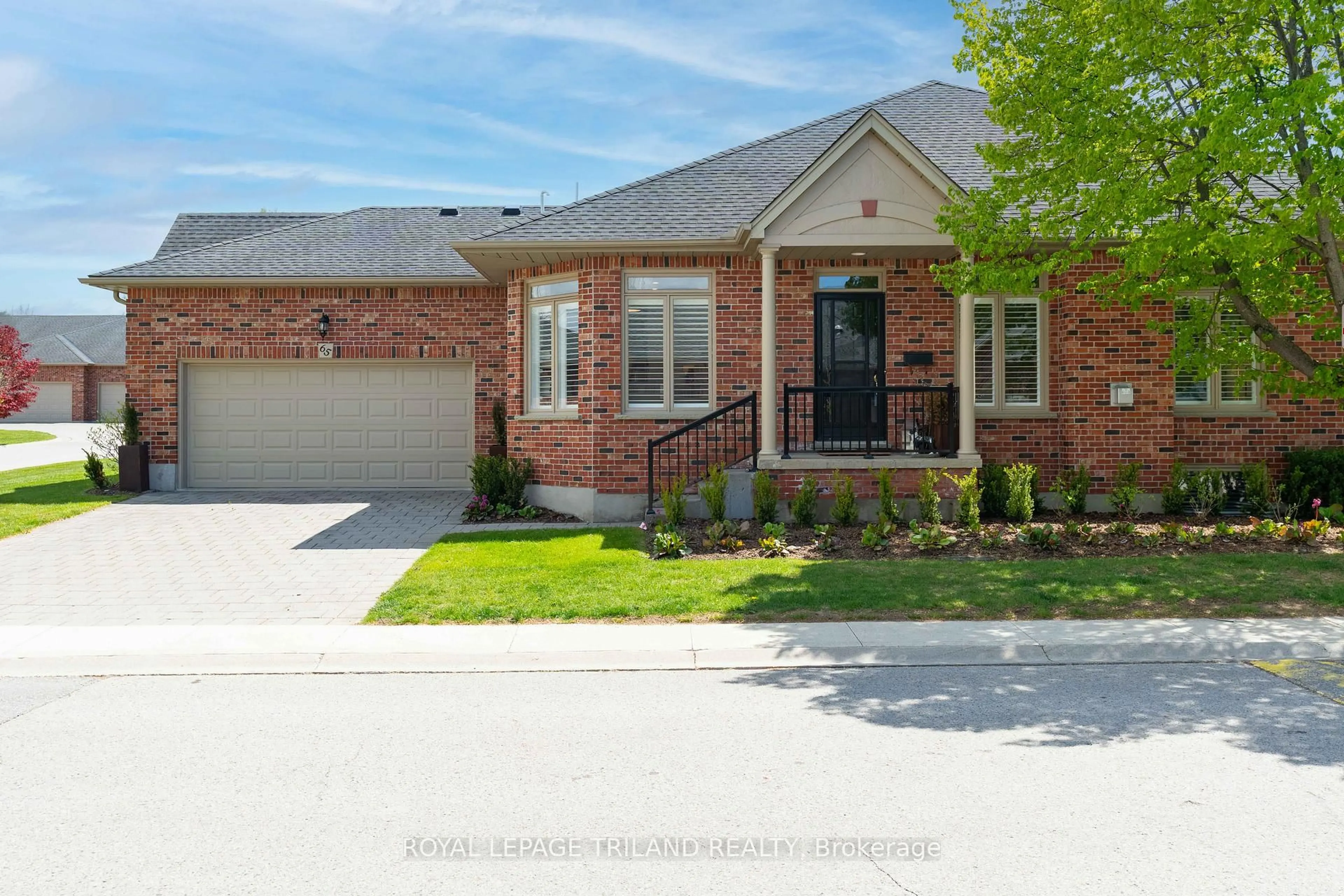 Home with brick exterior material, street for 50 Northumberland Rd #65, London North Ontario N6H 5J2