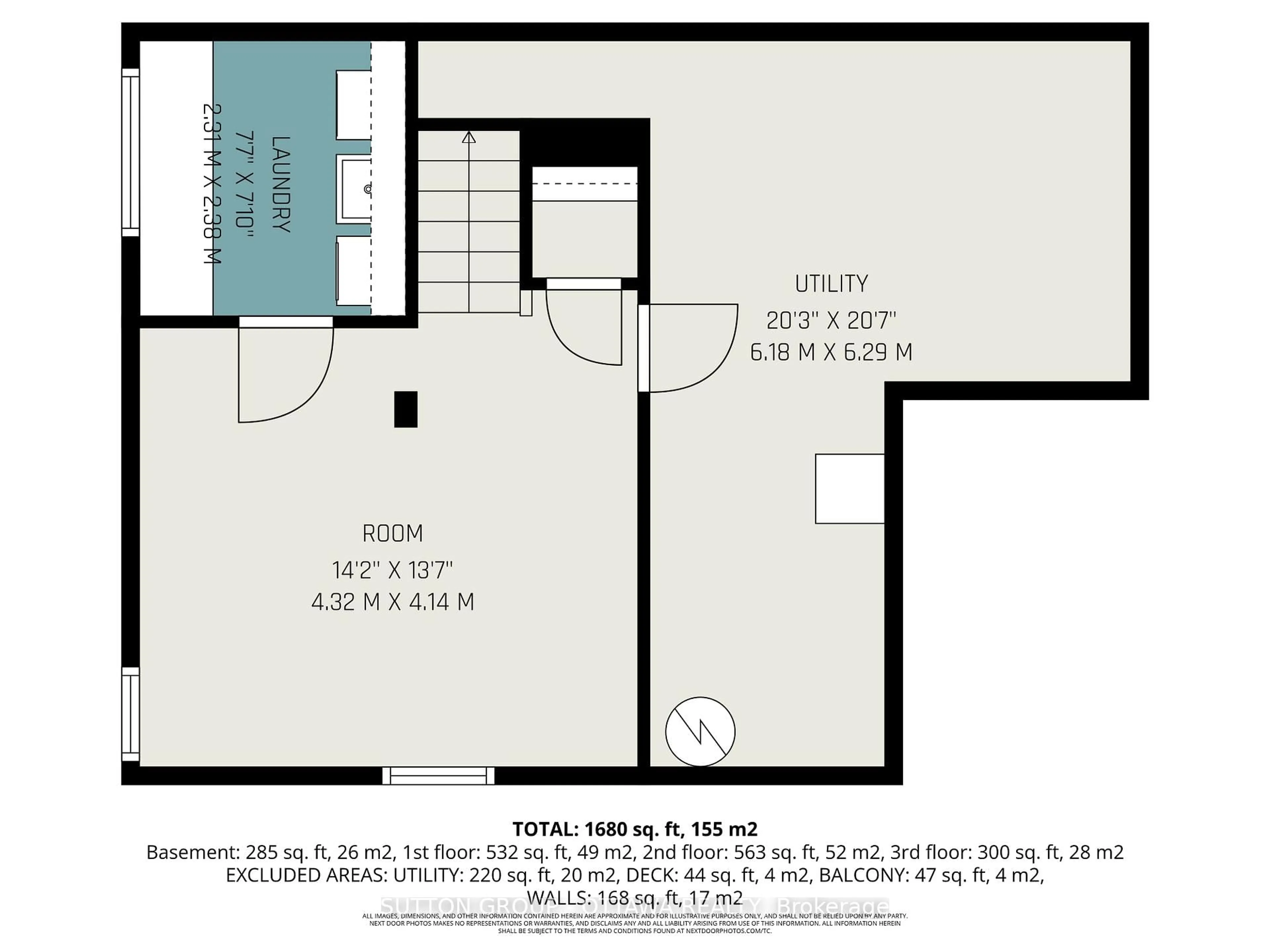 Floor plan for 73 Scrivens St, Ottawa Ontario K2B 8N2