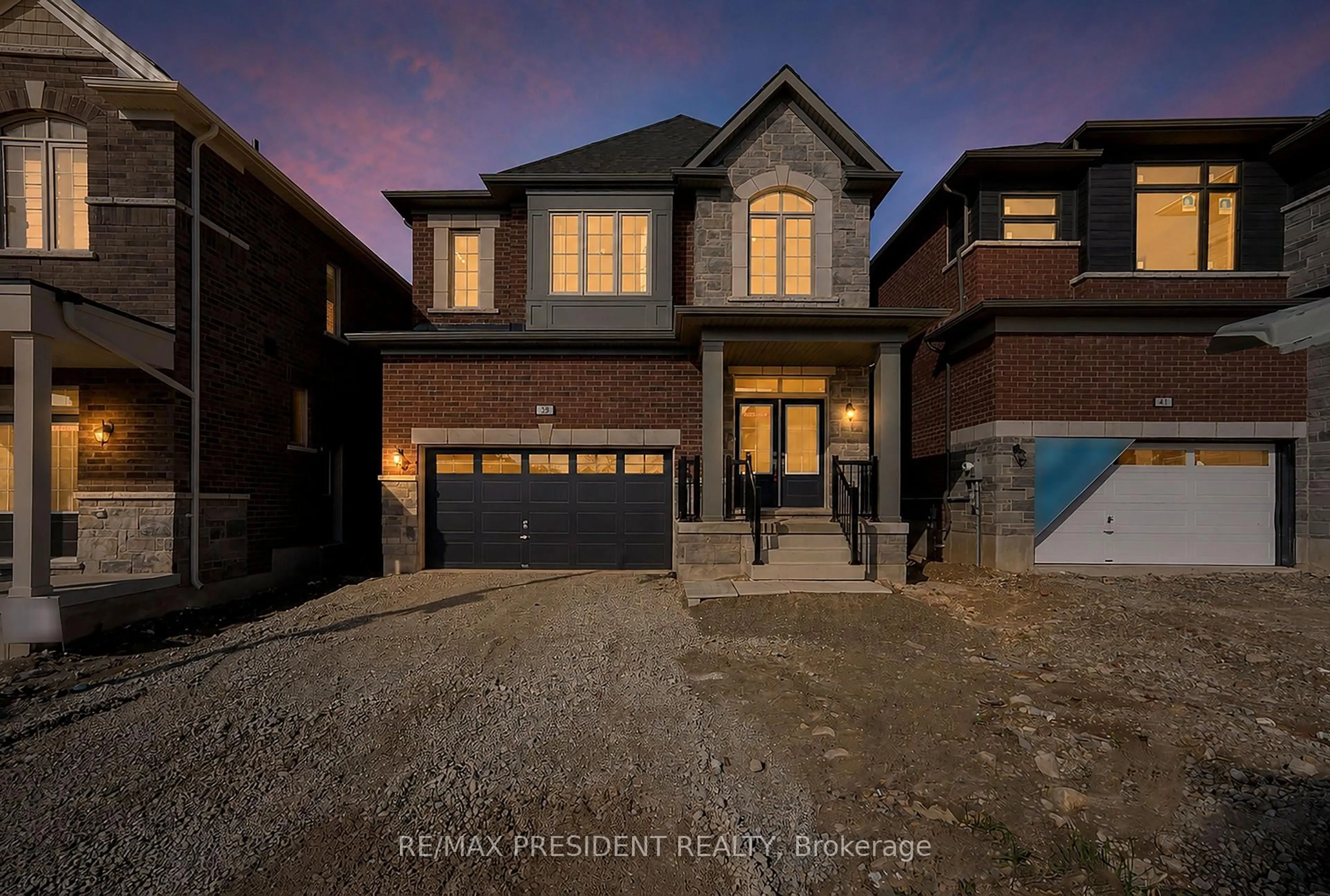 Home with brick exterior material, street for 39 Henshaw Dr, Erin Ontario N0B 1T0