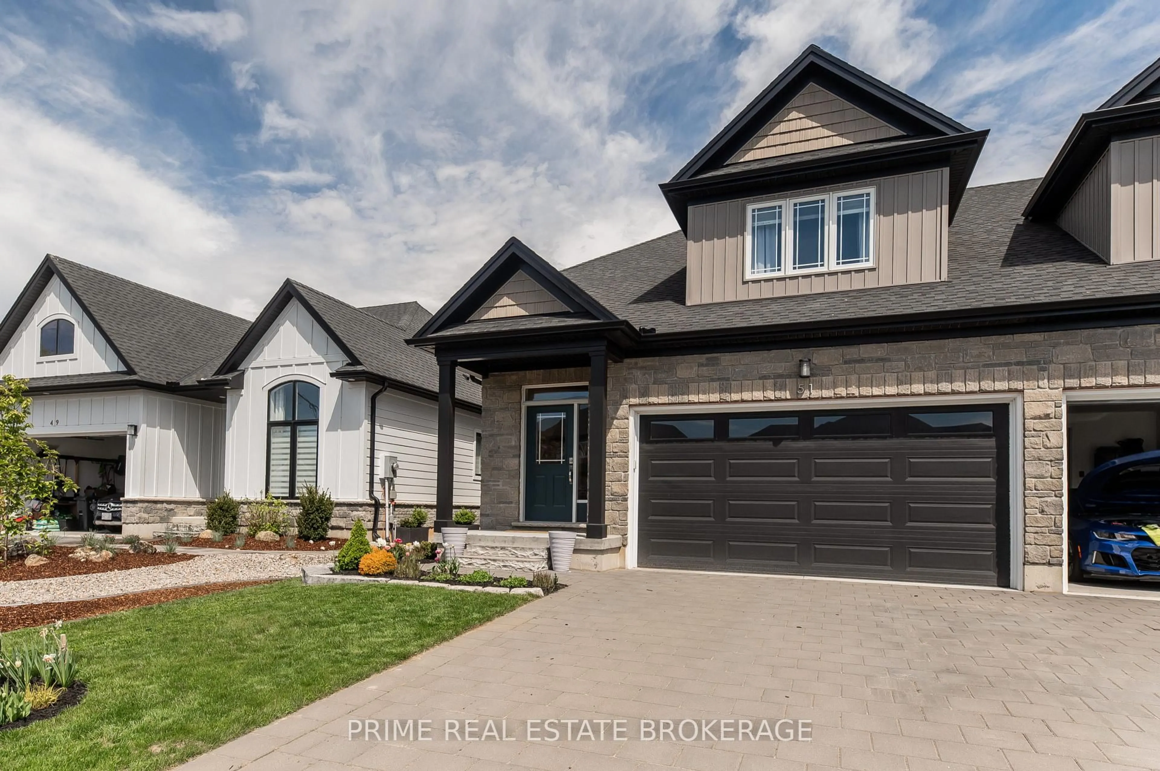 Home with brick exterior material, street for 51 Compass Tr, Central Elgin Ontario L5G 4T8