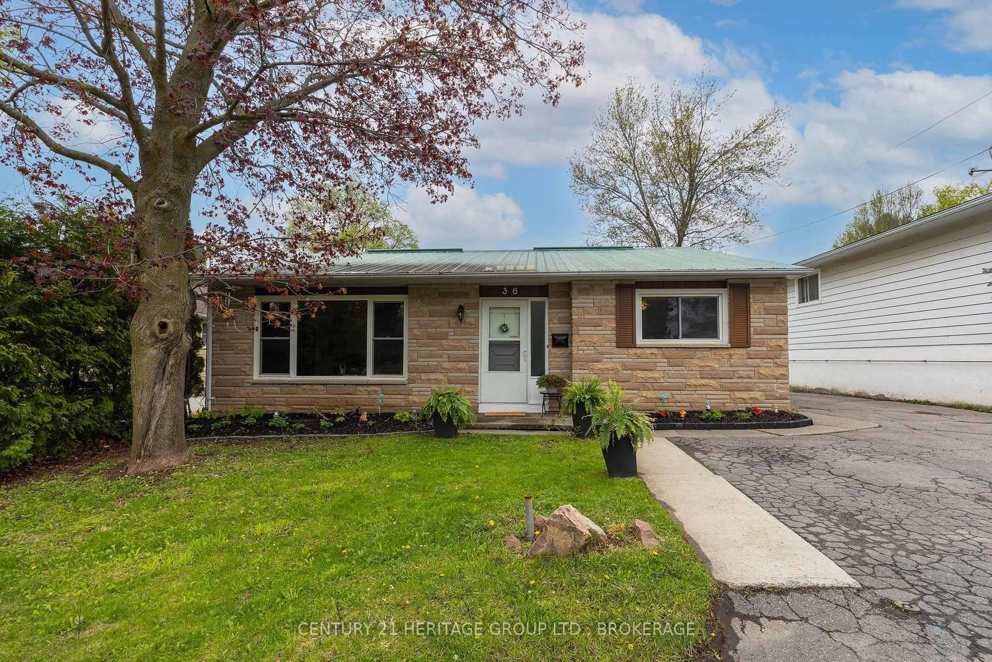 Home with vinyl exterior material, street for 36 Napier St, Greater Napanee Ontario K7R 3R9