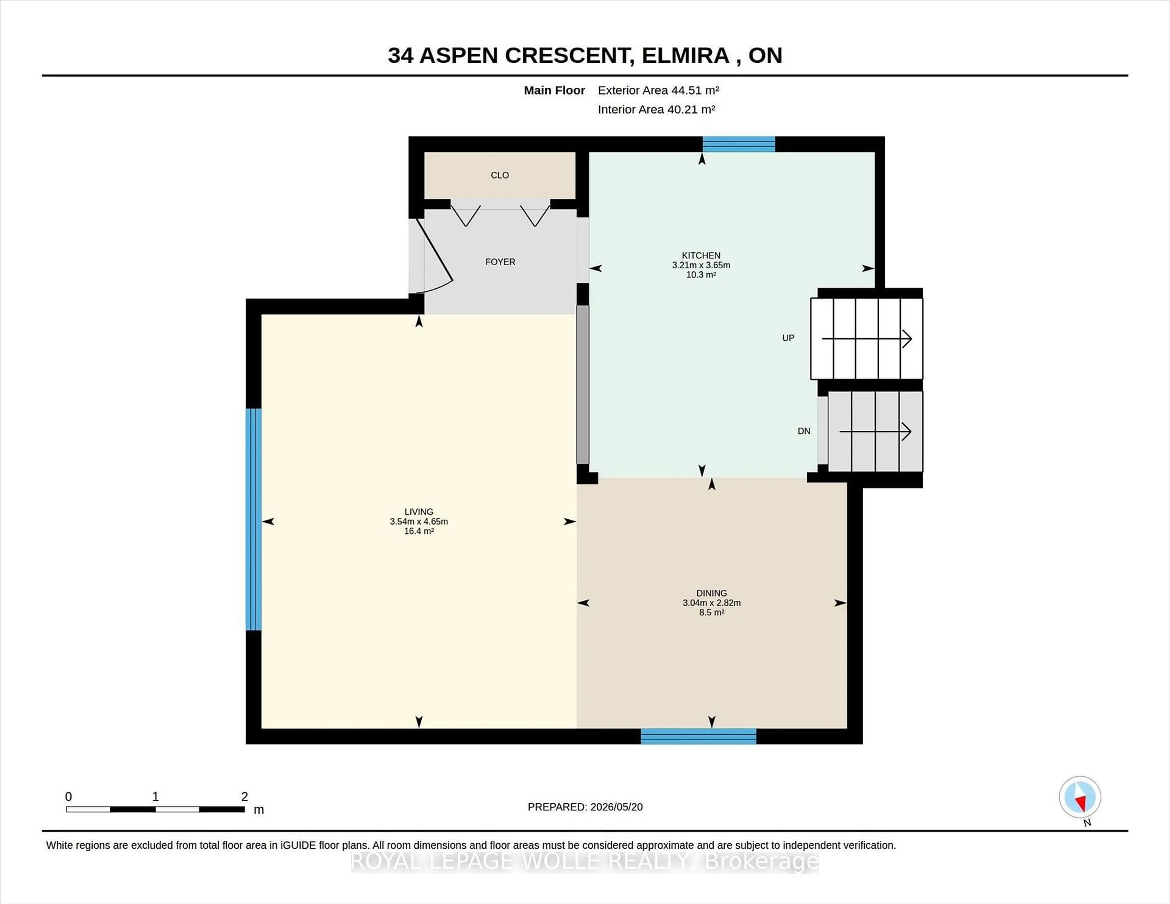 Floor plan for 34 Aspen Cres, Woolwich Ontario N3B 1J8