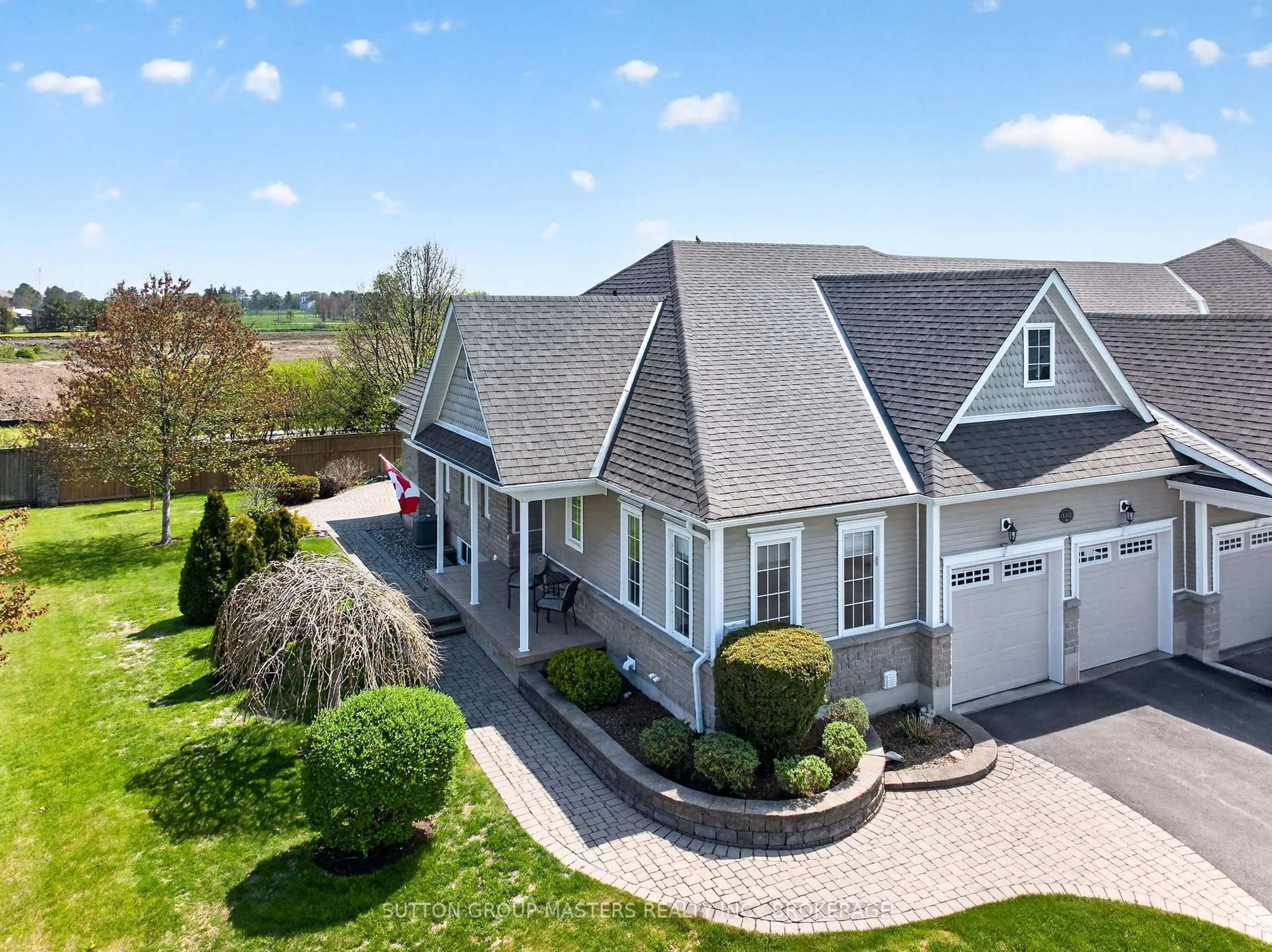 A pic from outside/outdoor area/front of a property/back of a property/a pic from drone, street for 110 Britannia Cres, Bath Ontario K0H 1G0