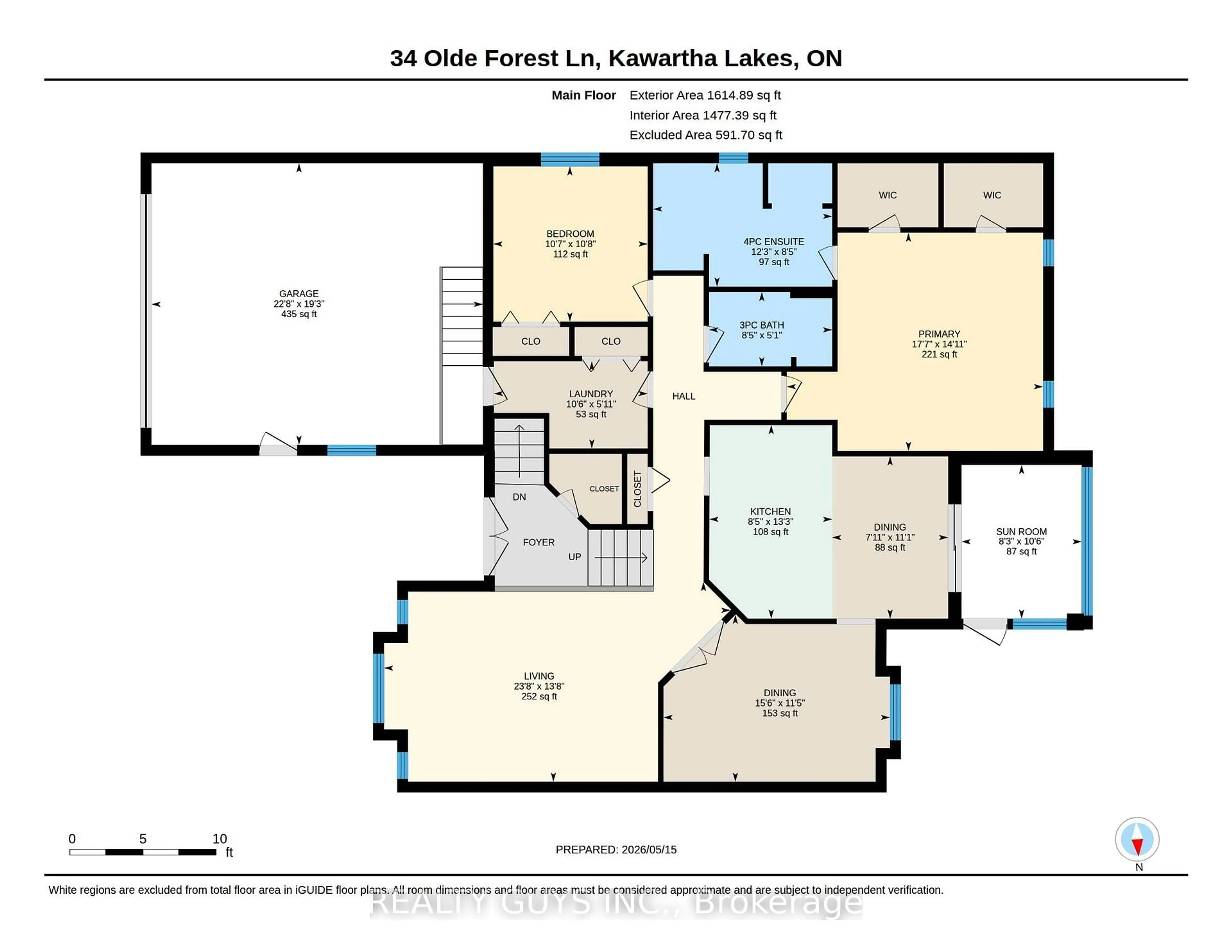 Floor plan for 34 Olde Forest Lane, Kawartha Lakes Ontario K0M 1A0