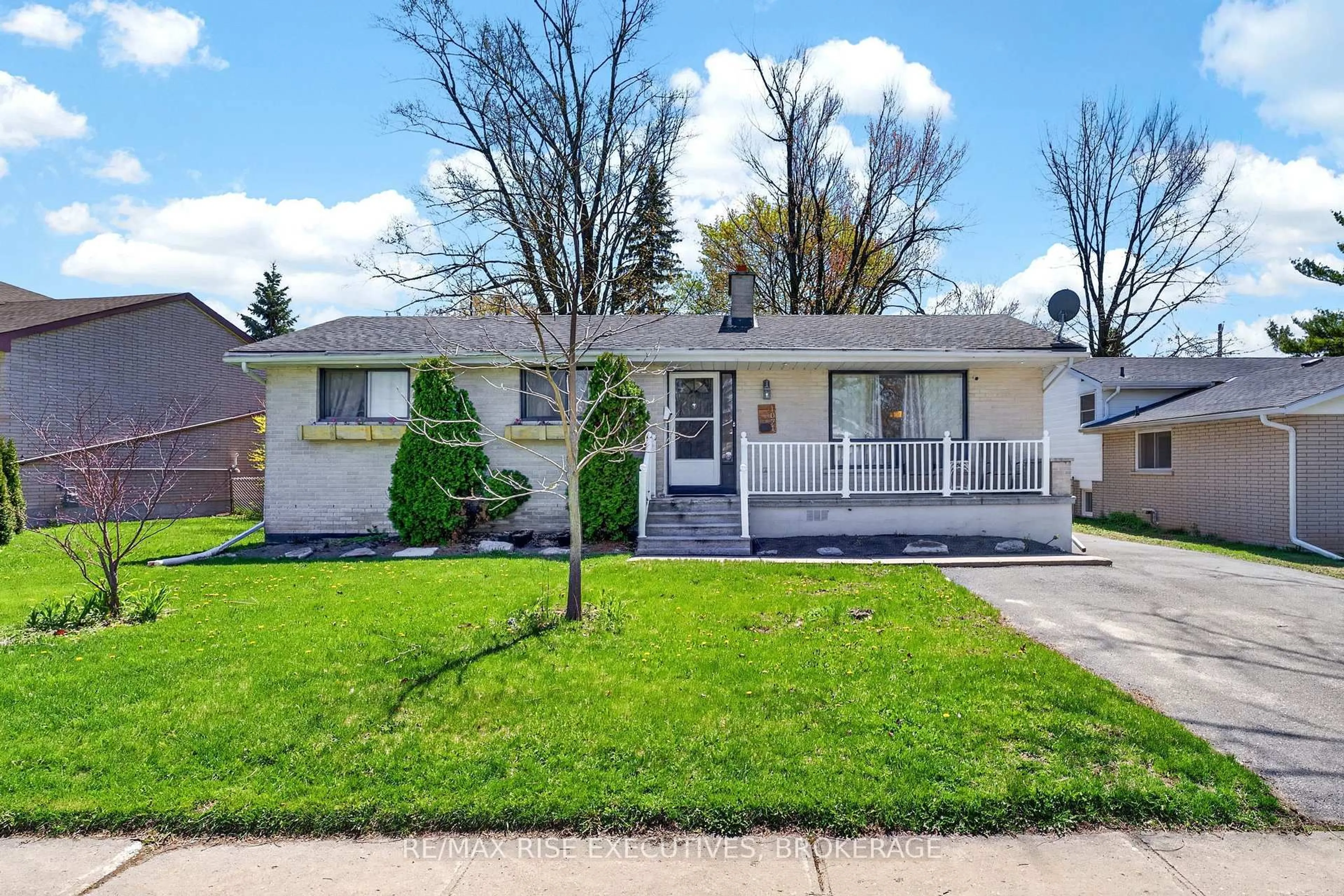 Home with vinyl exterior material, street for 1071 Hudson Dr, Kingston Ontario K7M 5K9