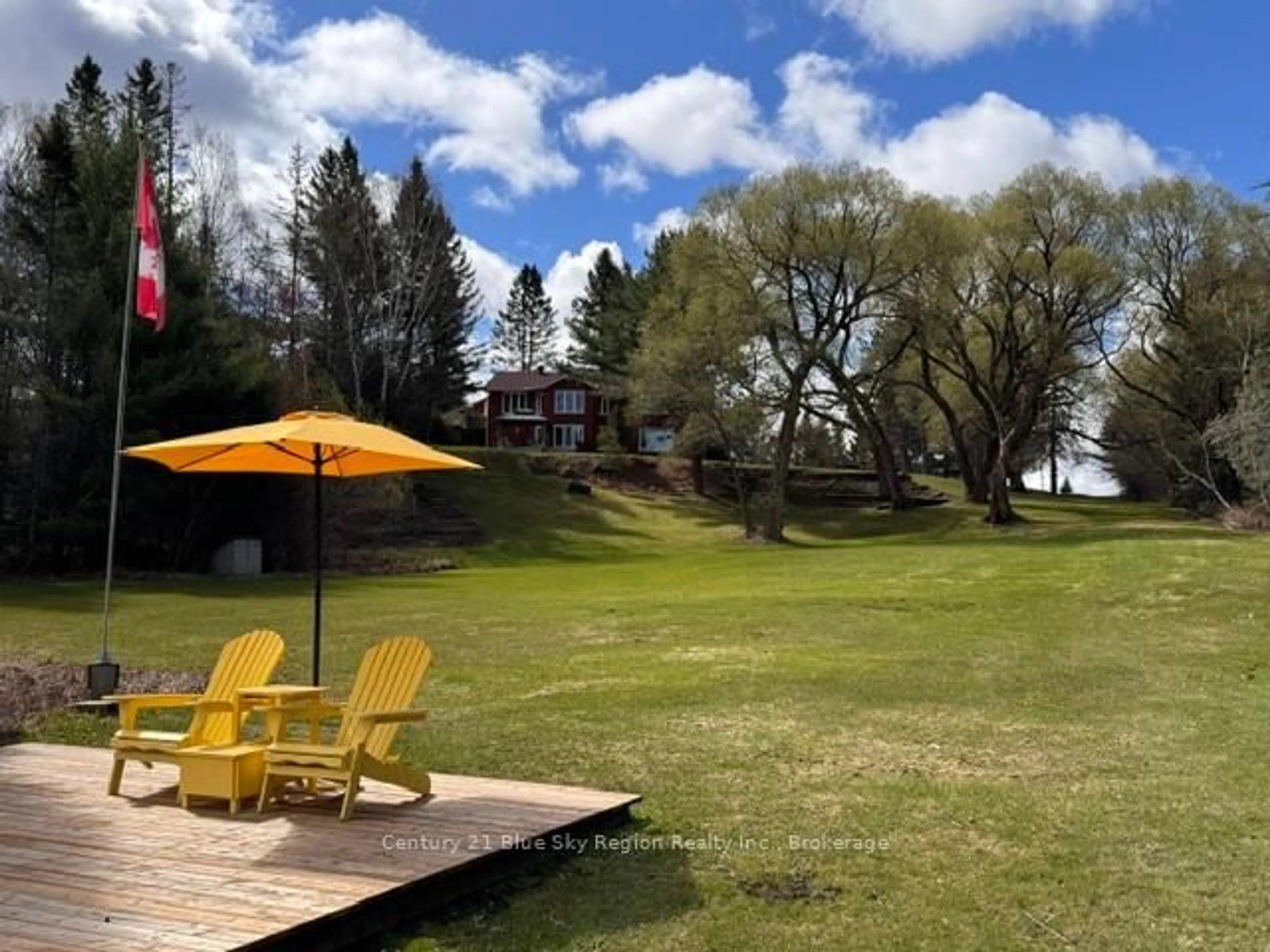 Patio, water/lake/river/ocean view for 353 Macpherson Dr, East Ferris Ontario P0H 1K0