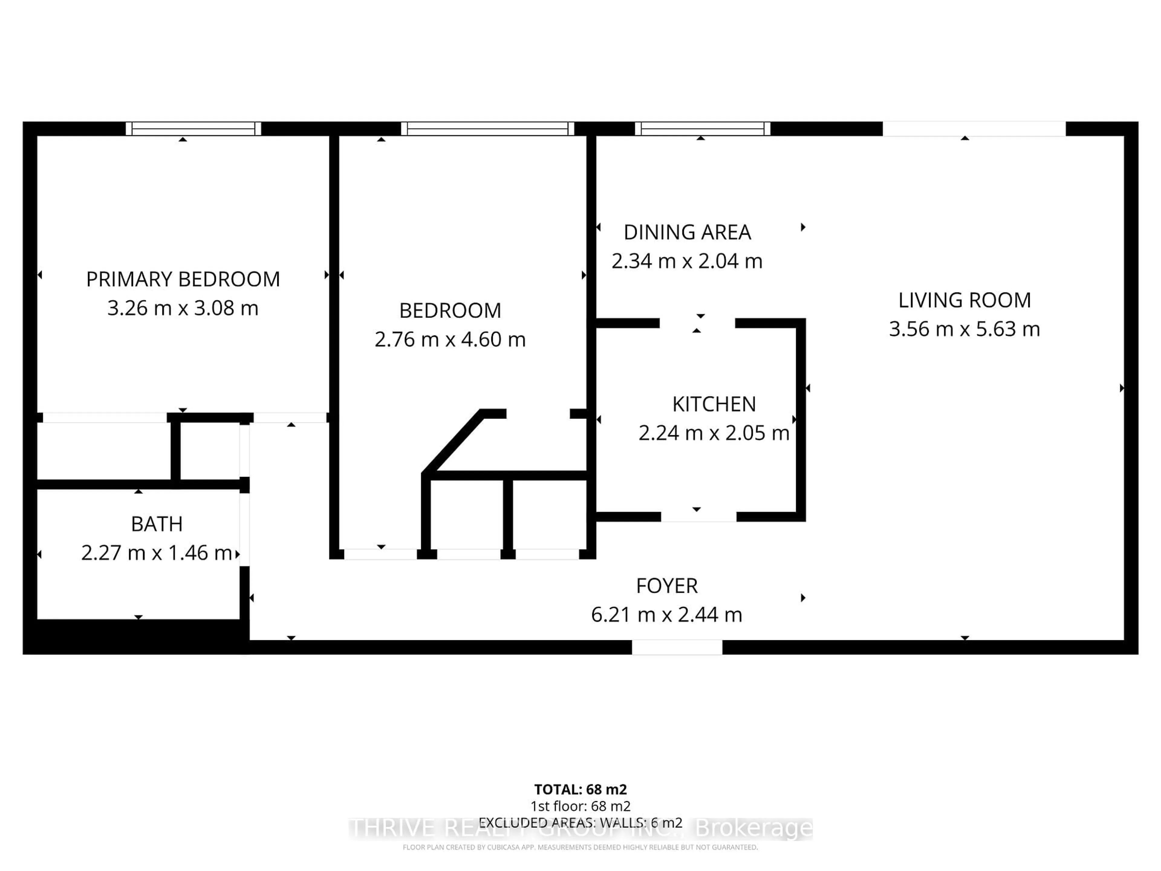 Floor plan for 570 William St #603, London East Ontario N6B 3E9