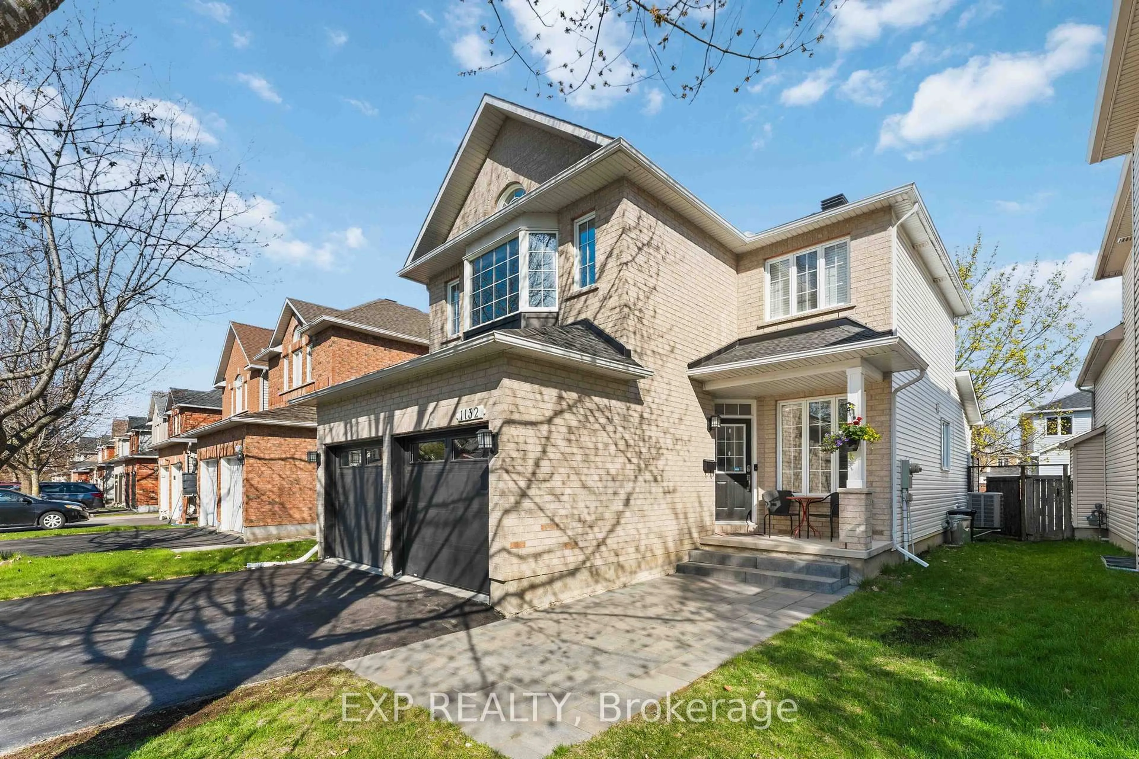 Home with brick exterior material, street for 1132 Rocky Harbour Cres, Ottawa Ontario K1V 1V1
