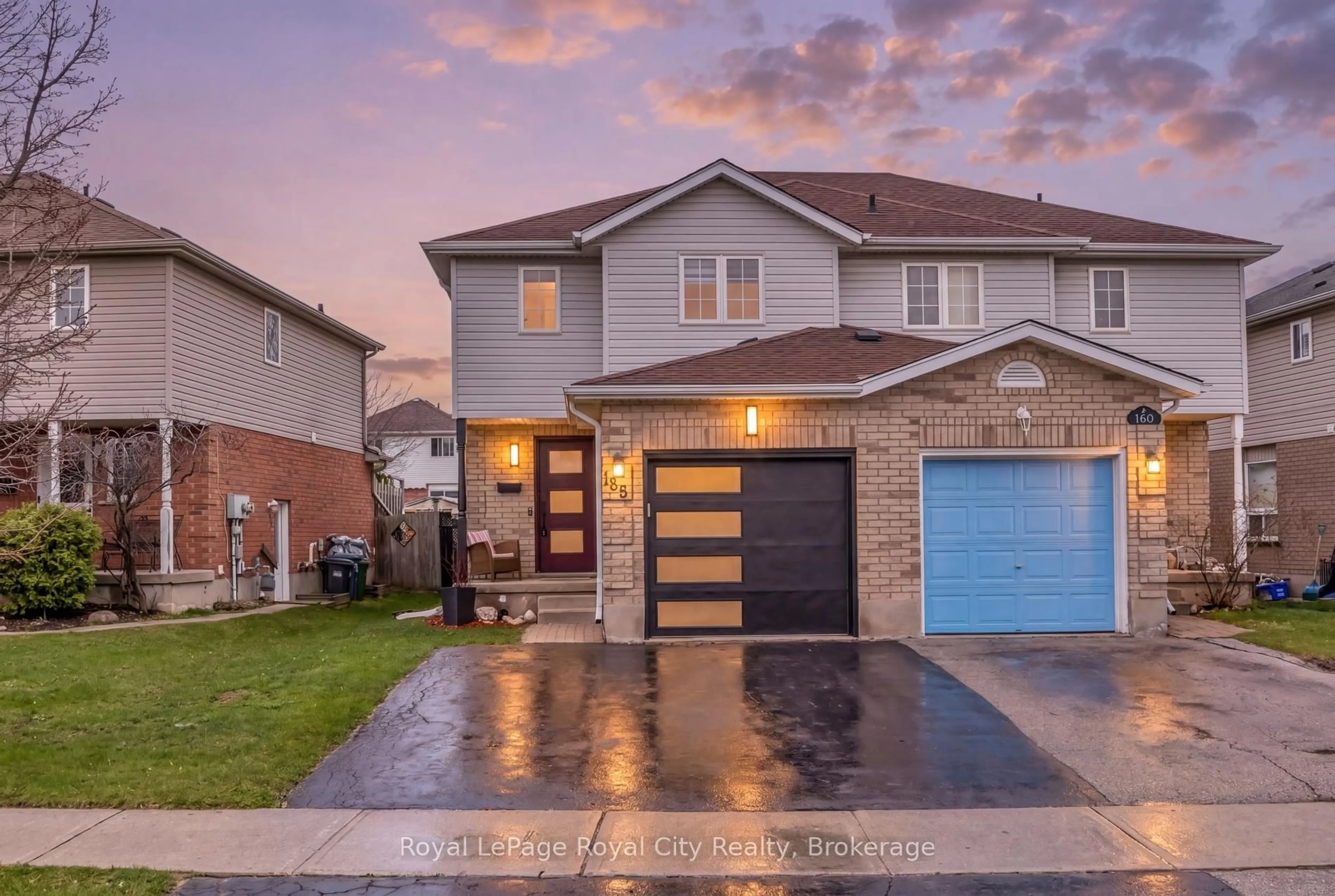 Home with brick exterior material, street for 155 Stephanie Dr, Guelph Ontario N1K 1X7