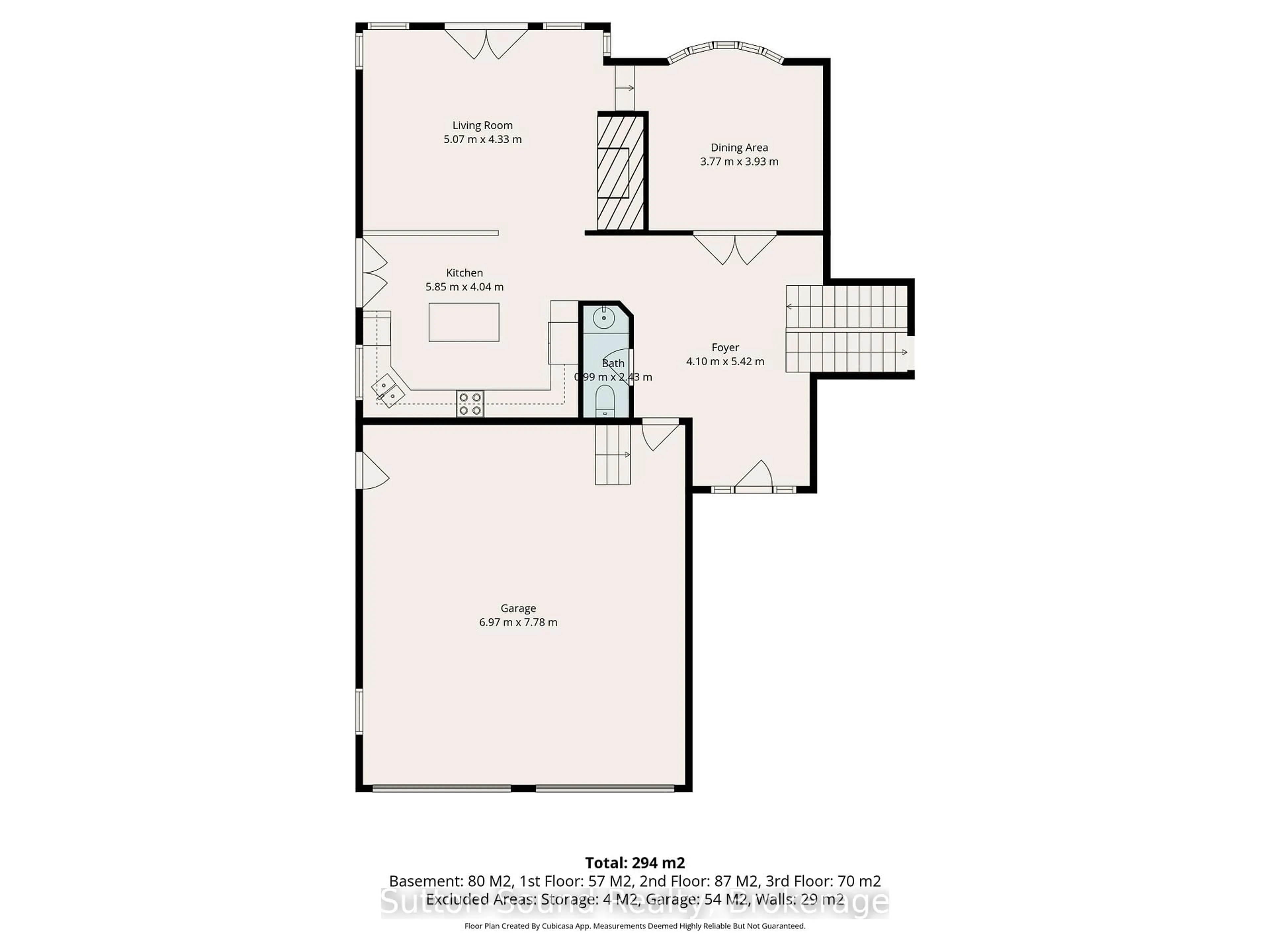 Floor plan for 148 Rainbow Beach Rd, Meaford Ontario N0H 1B0