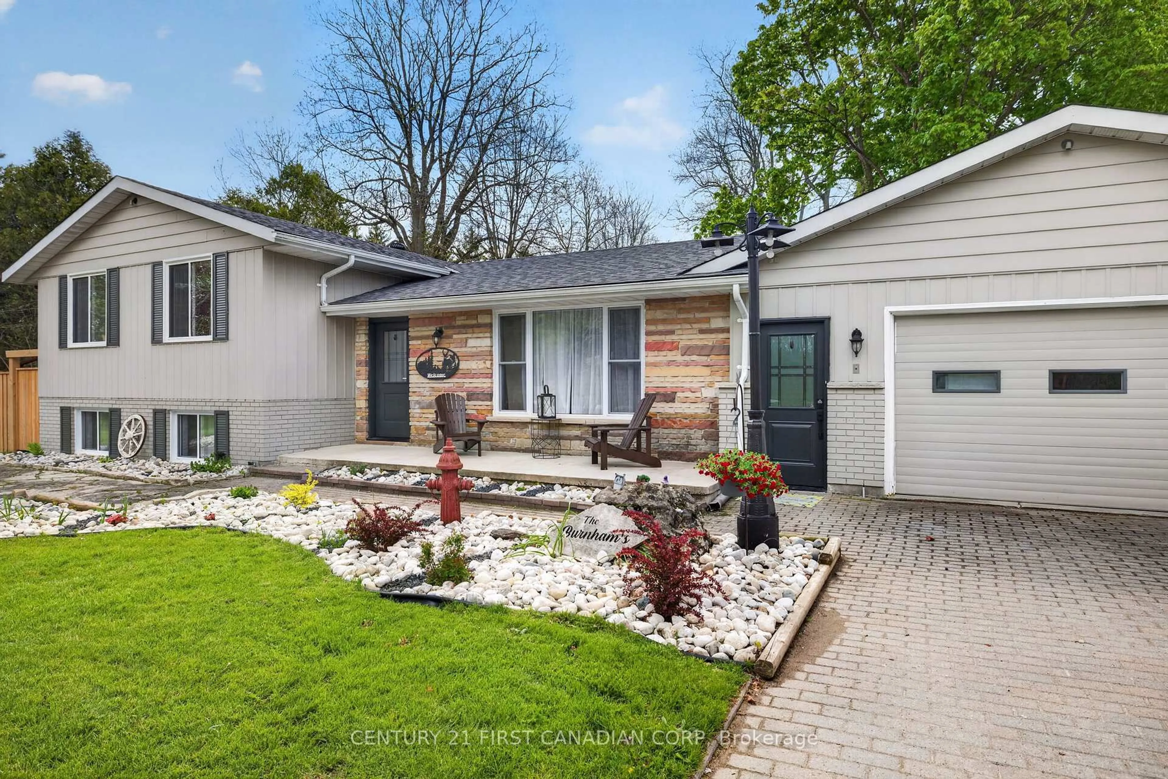 Home with brick exterior material, street for 10383 Ilderton Rd, Middlesex Centre Ontario N0M 2A0