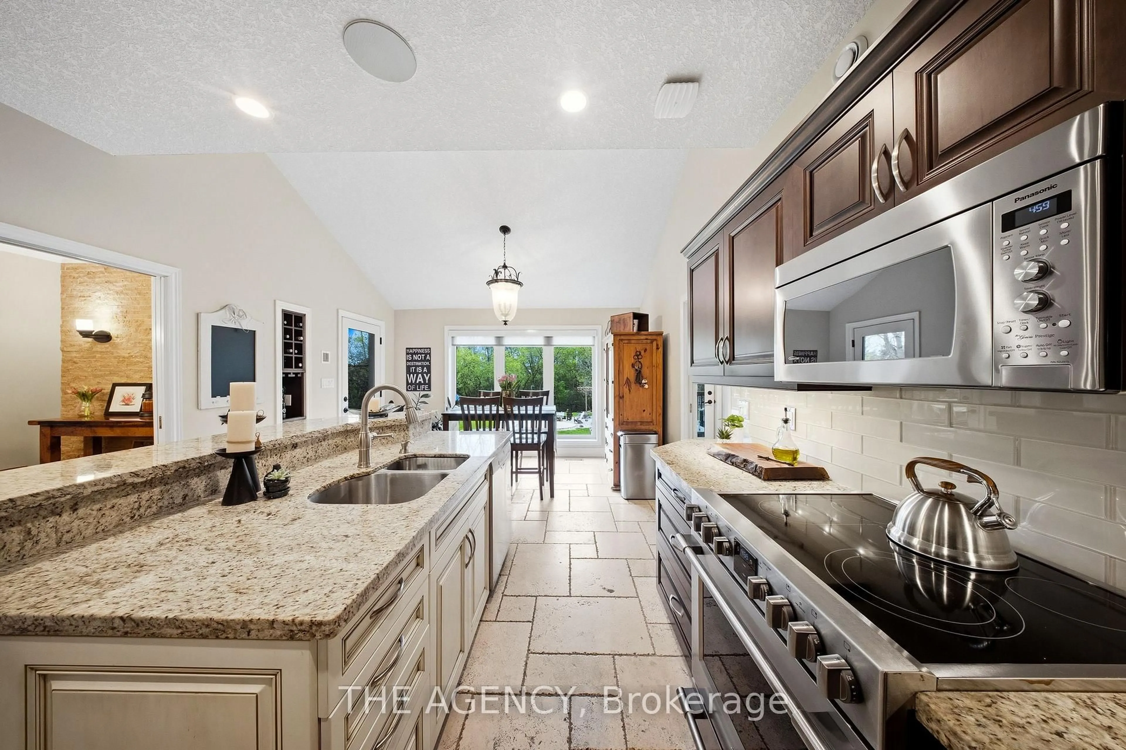 Open concept kitchen, ceramic/tile floor for 1 McDonald Pl, Brant Ontario N0B 1W0