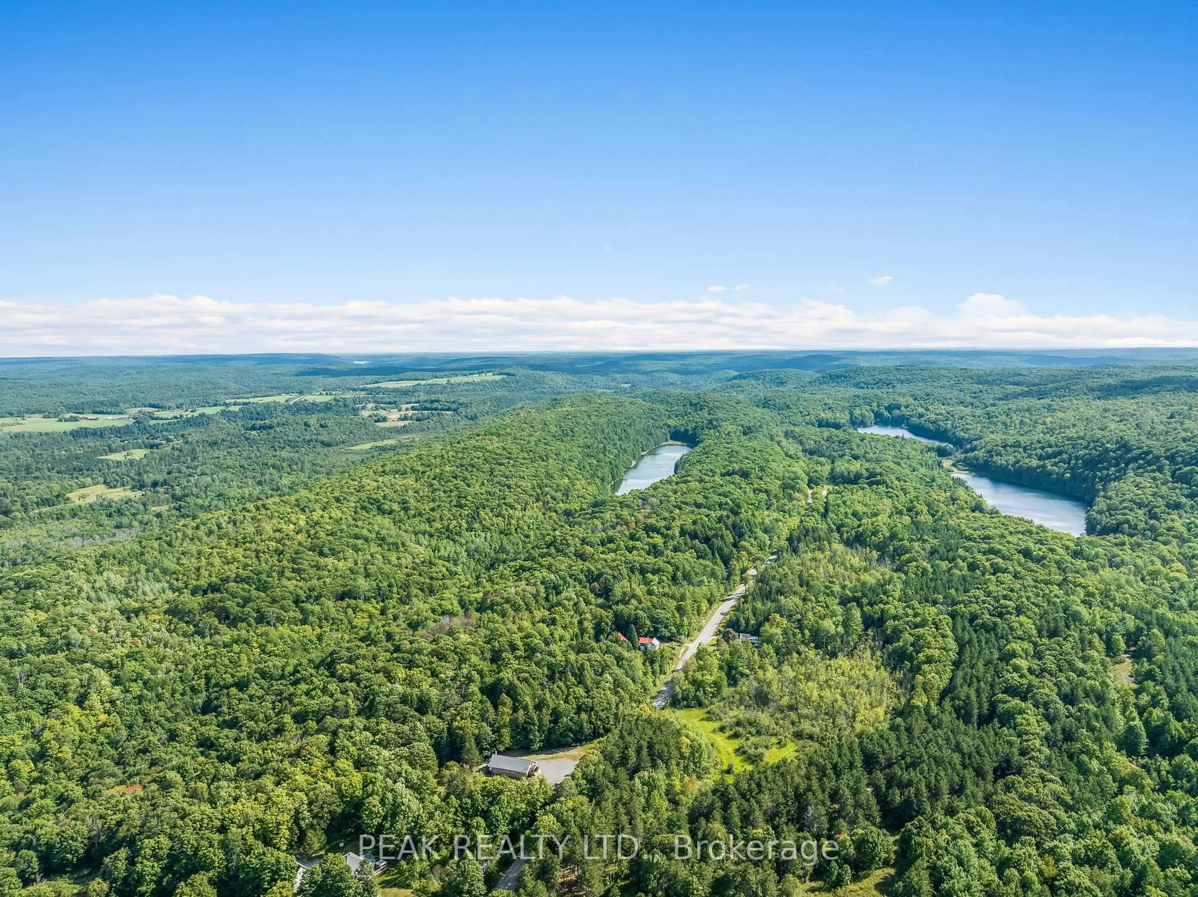 A pic from outside/outdoor area/front of a property/back of a property/a pic from drone, water/lake/river/ocean view for 1812 Frontenac Rd, Griffith Ontario K0J 2R0