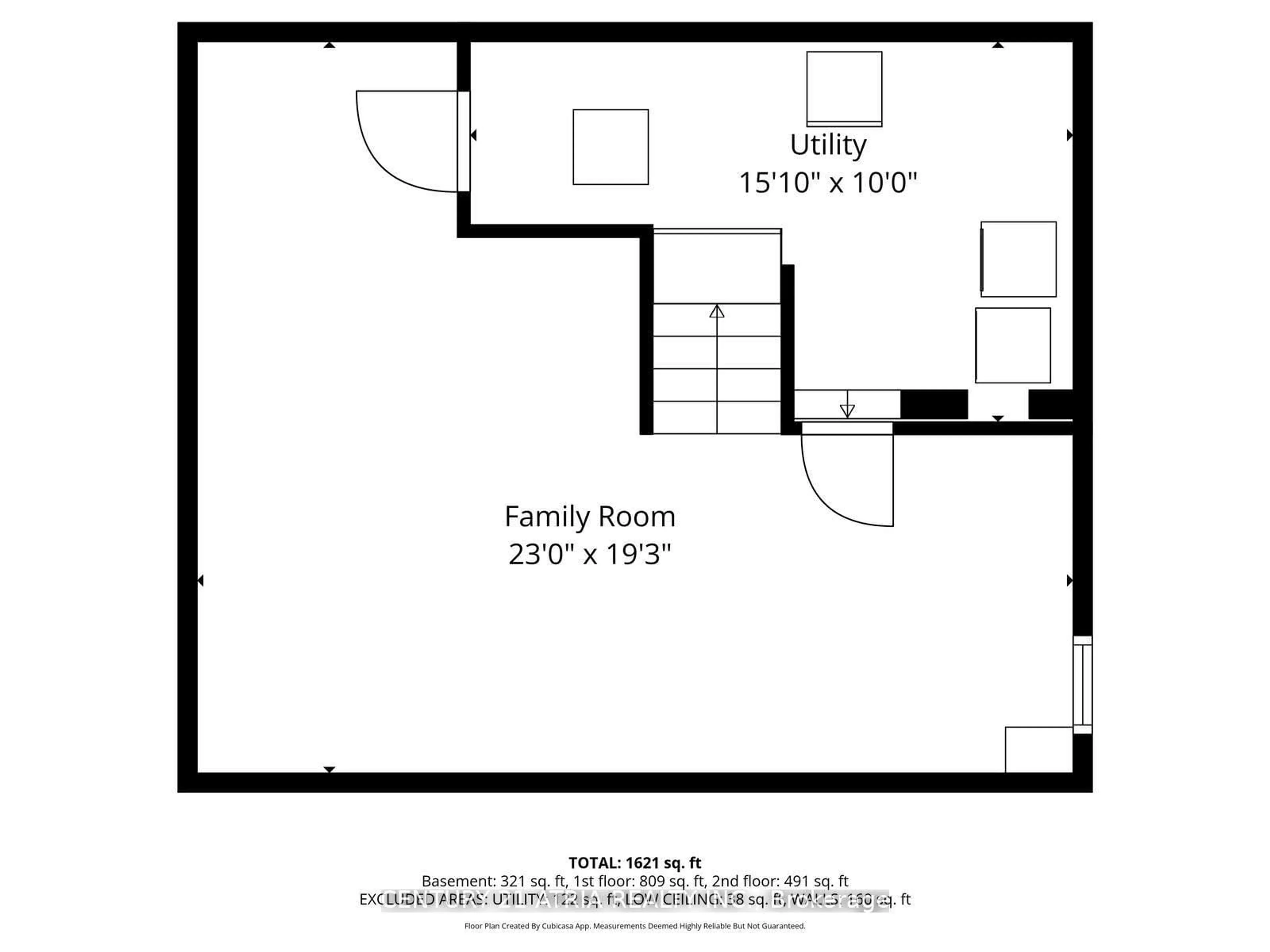 Floor plan for 132 Waterloo St, Cambridge Ontario N3H 1M8