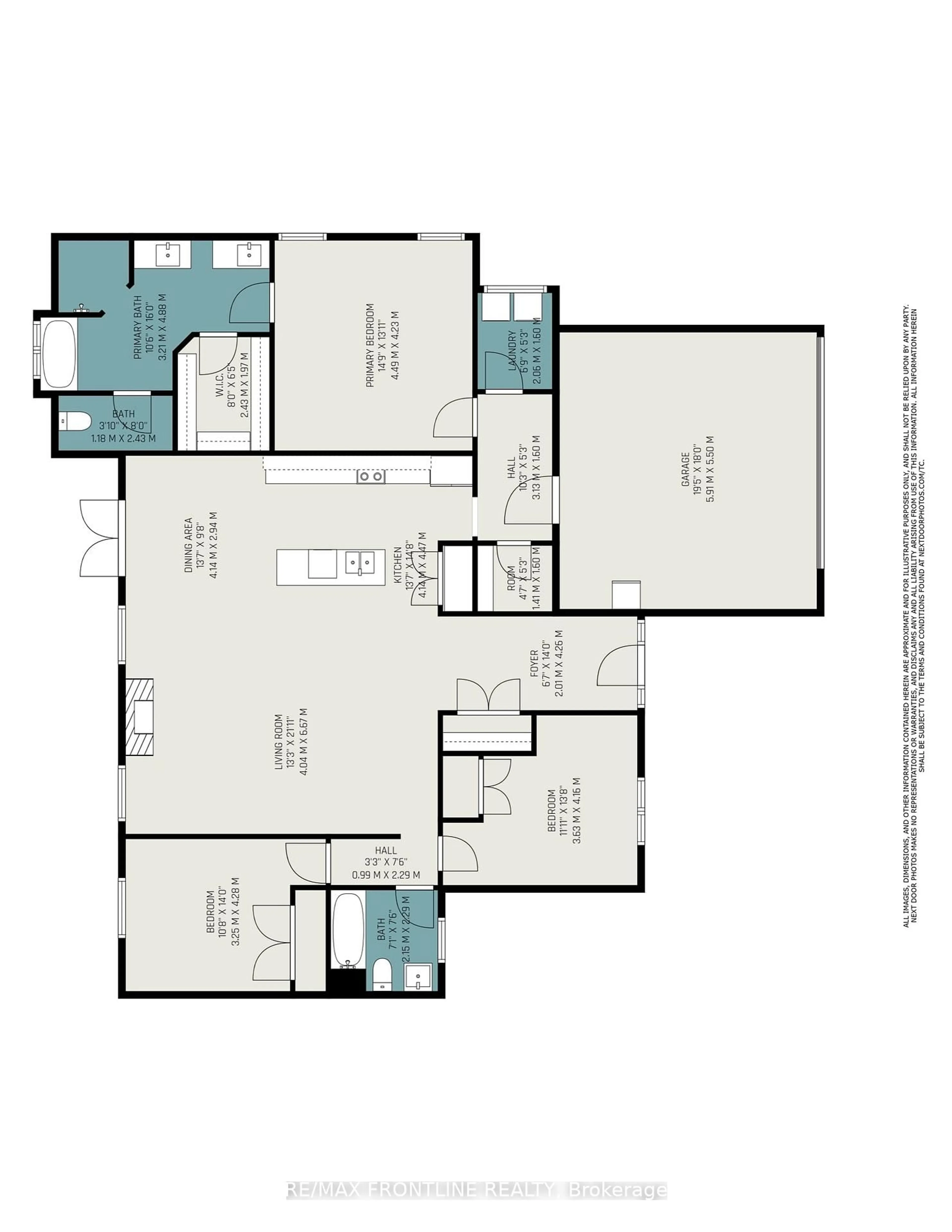 Floor plan for 4780 C Briton-Houghton Bay Rd, Rideau Lakes Ontario K0G 1V0