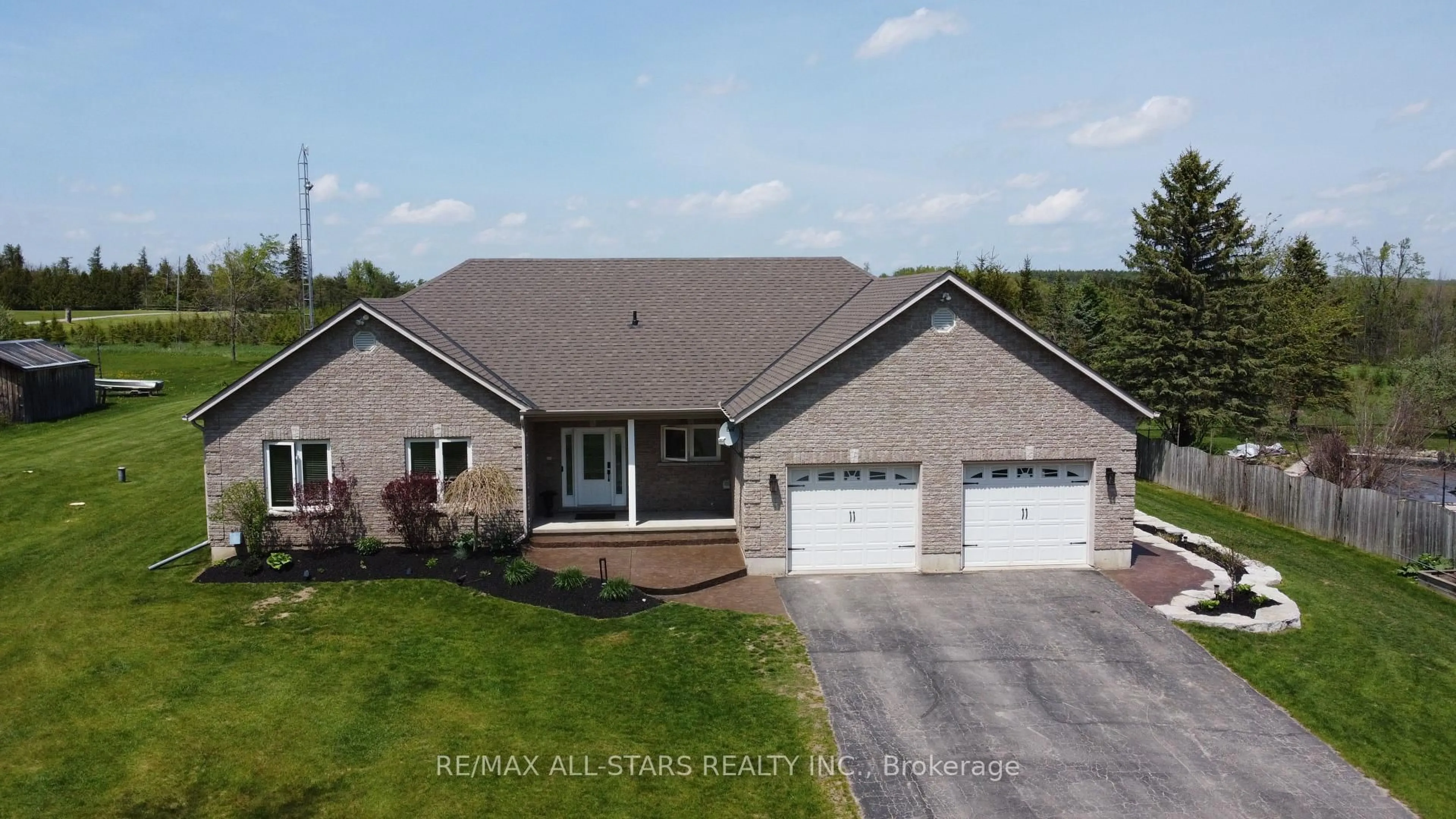 Home with brick exterior material, street for 664 BLAND Line, Cavan Monaghan Ontario L0A 1C0
