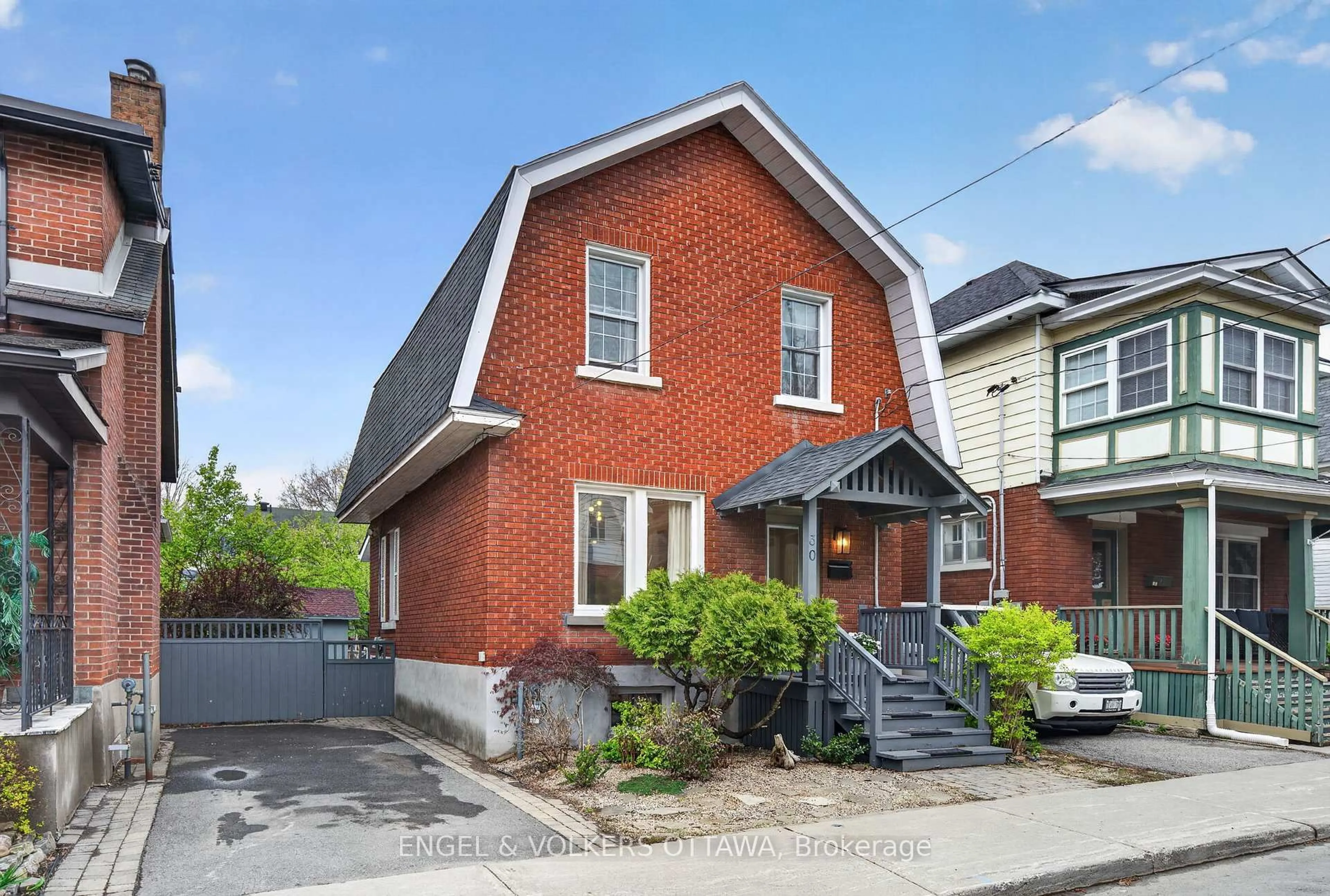 Home with brick exterior material, street for 30 Roslyn Ave, Ottawa Ontario K1S 4W3