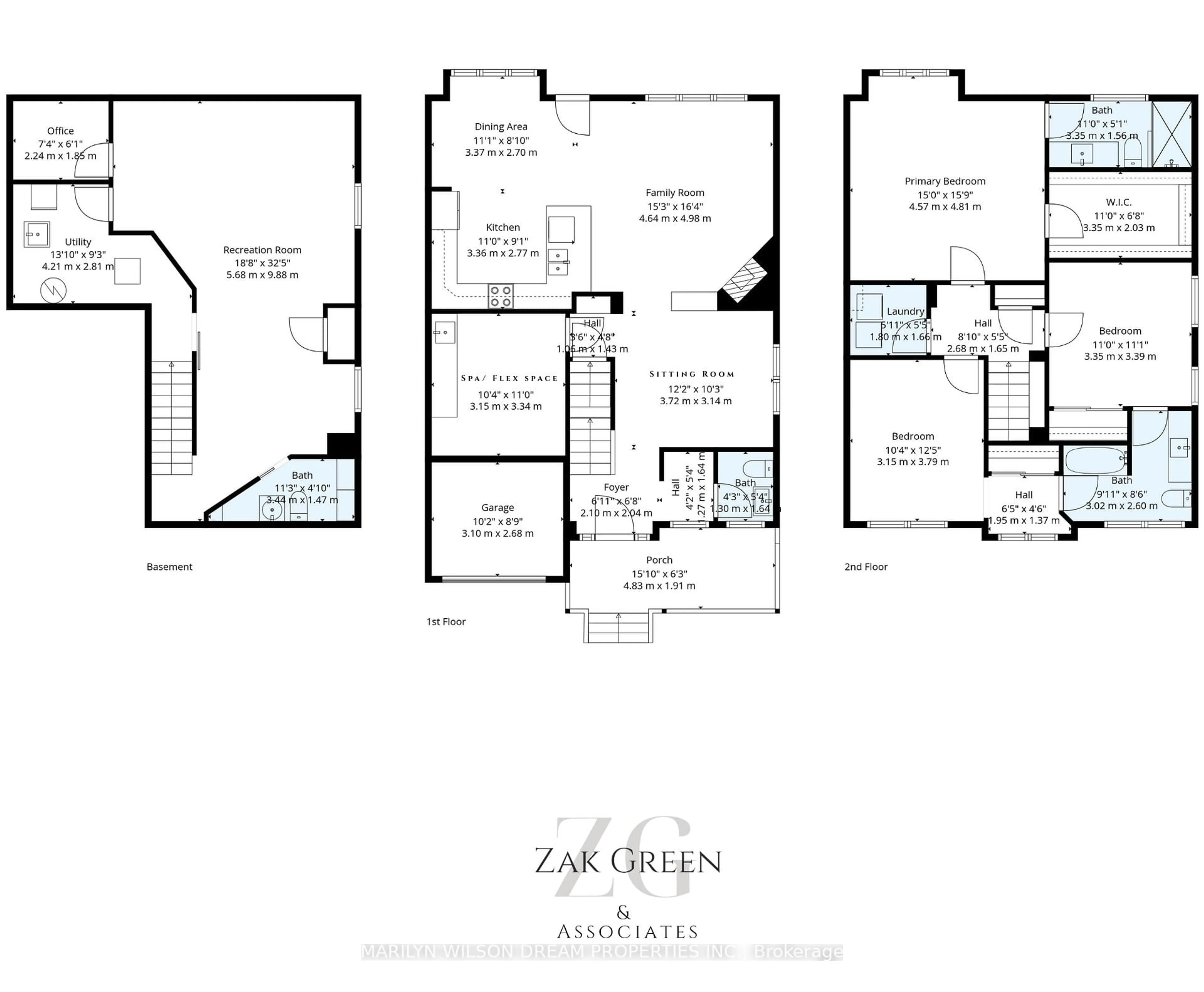 Floor plan for 361 Gallantry Way, Ottawa Ontario K2S 0R1