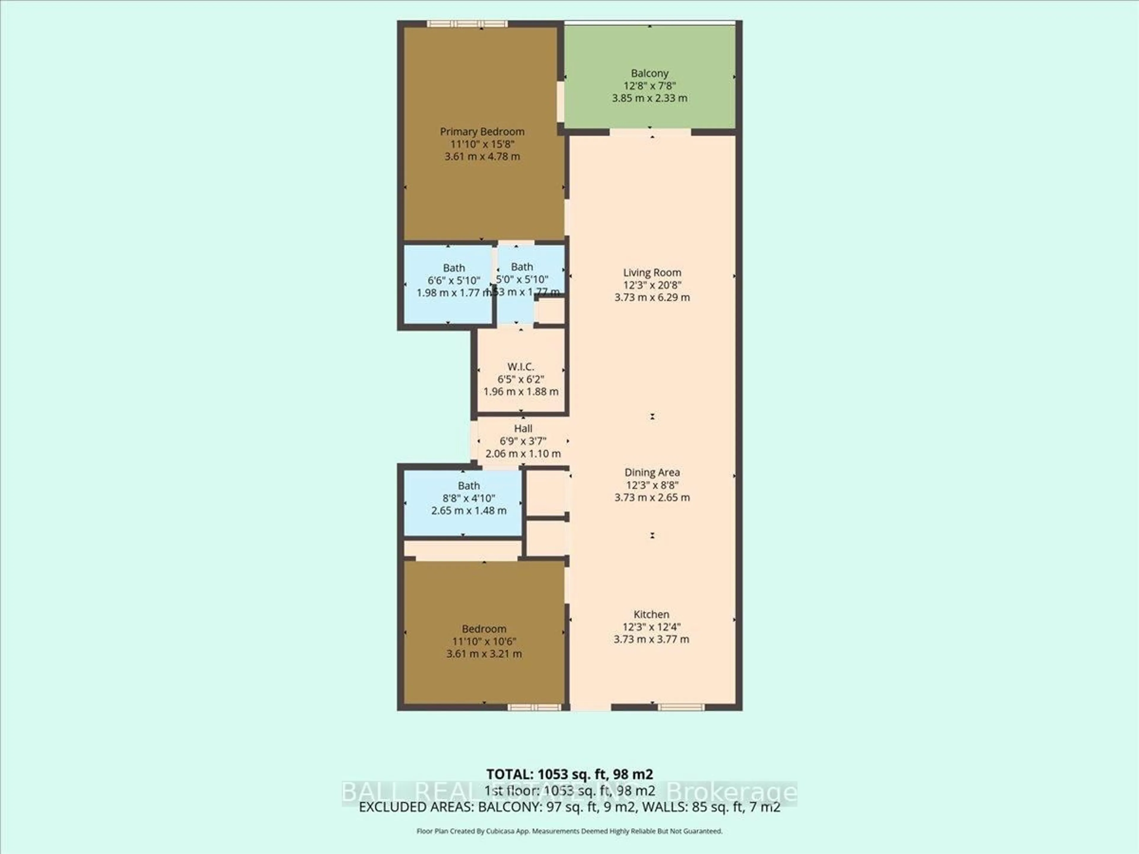Floor plan for 16 Alice St #Unit #202, Bancroft Ontario K0L 1C0