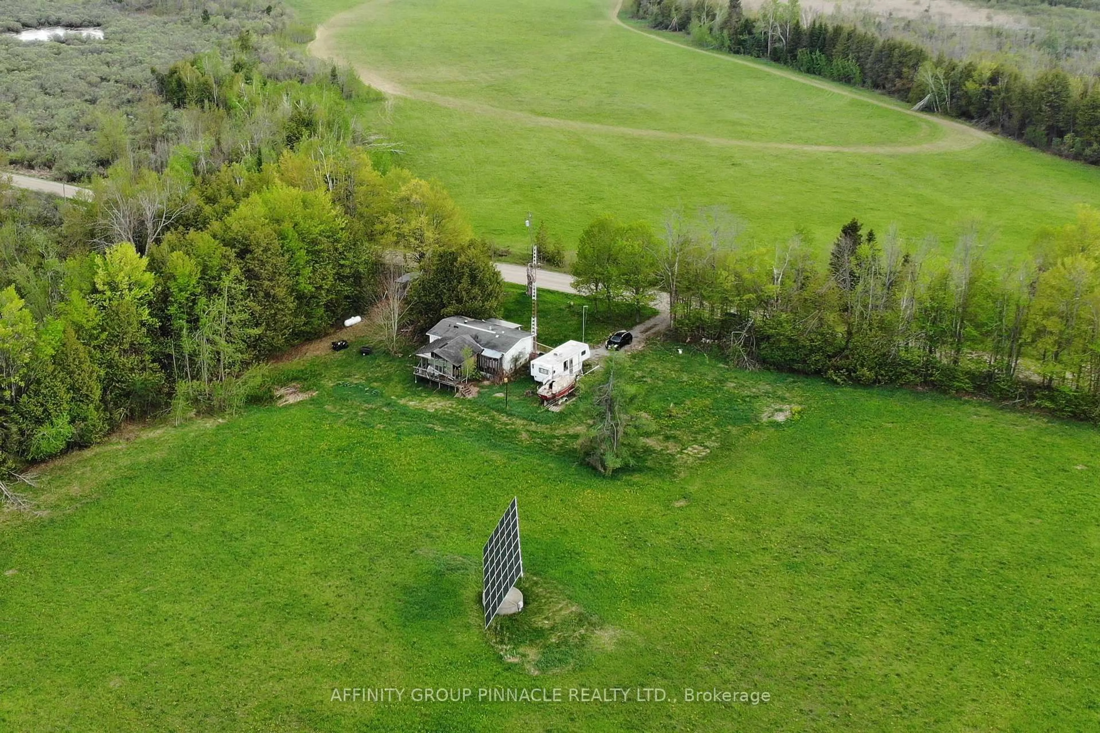 A pic from outside/outdoor area/front of a property/back of a property/a pic from drone, unknown for 19 Patterson Rd, Kawartha Lakes Ontario K0M 1N0