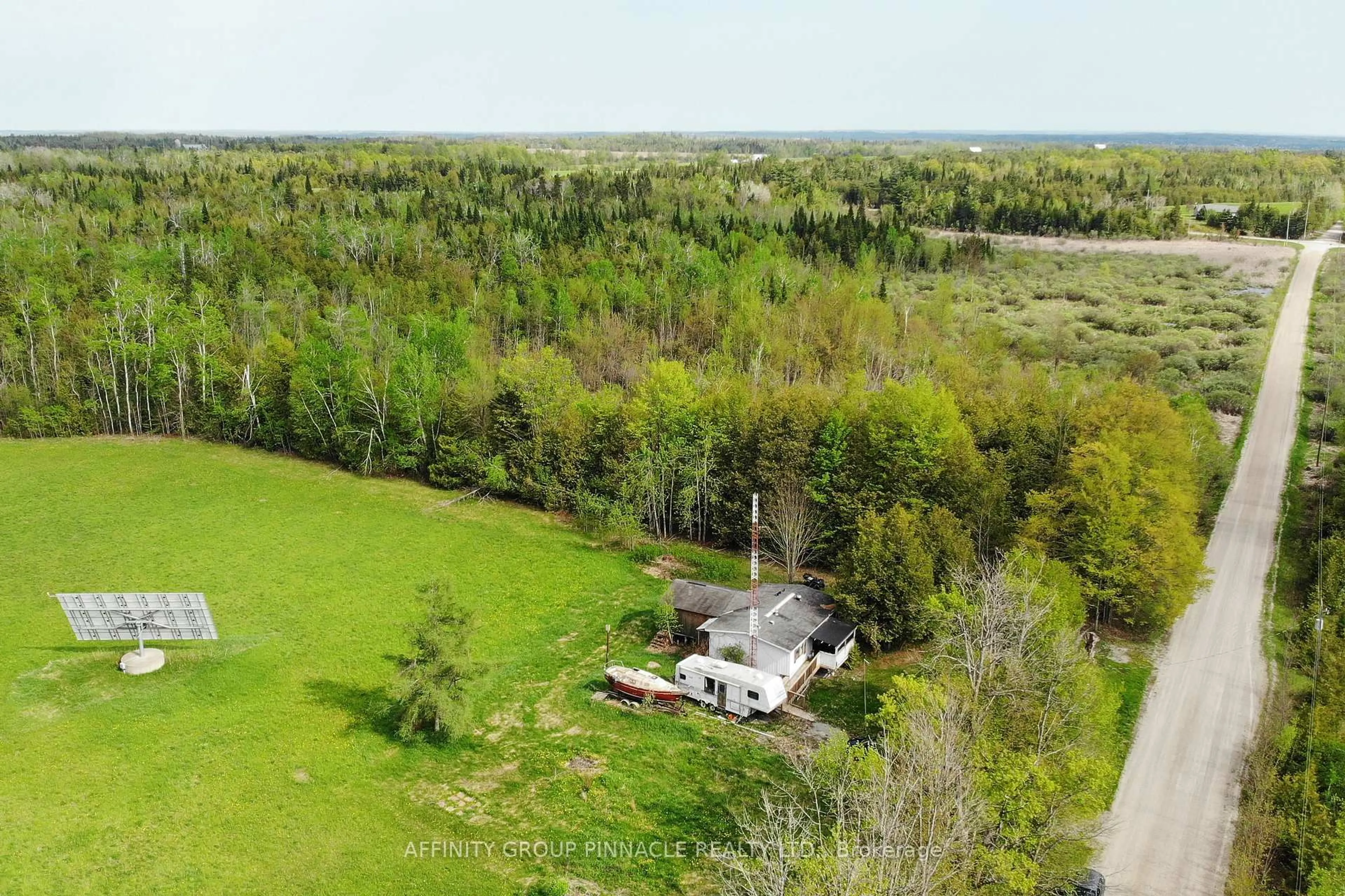 A pic from outside/outdoor area/front of a property/back of a property/a pic from drone, water/lake/river/ocean view for 19 Patterson Rd, Kawartha Lakes Ontario K0M 1N0