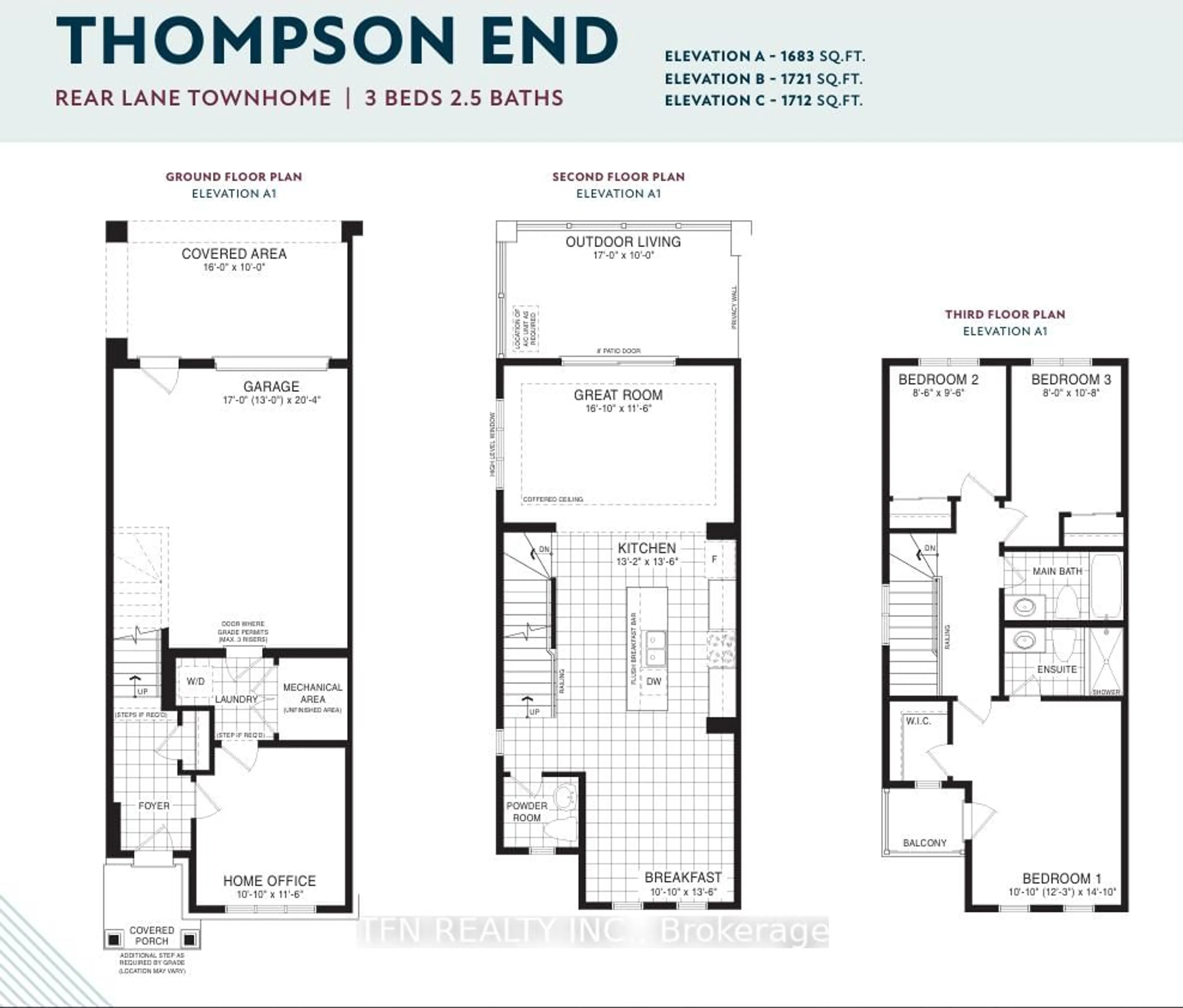 Floor plan for 231 Melody Lane, Thorold Ontario L3B 0L2