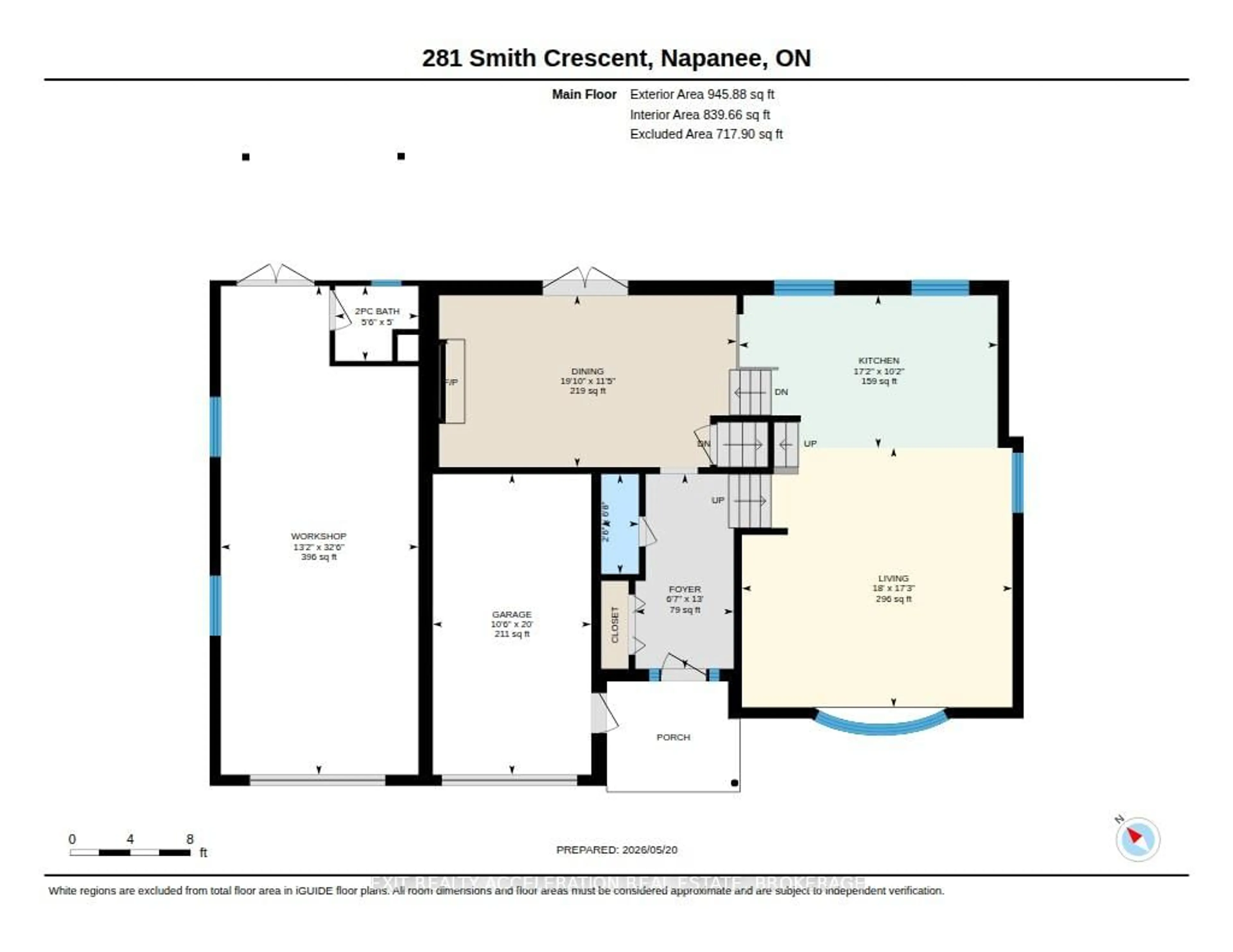 Floor plan for 281 Smith Cres, Greater Napanee Ontario K7R 1G5