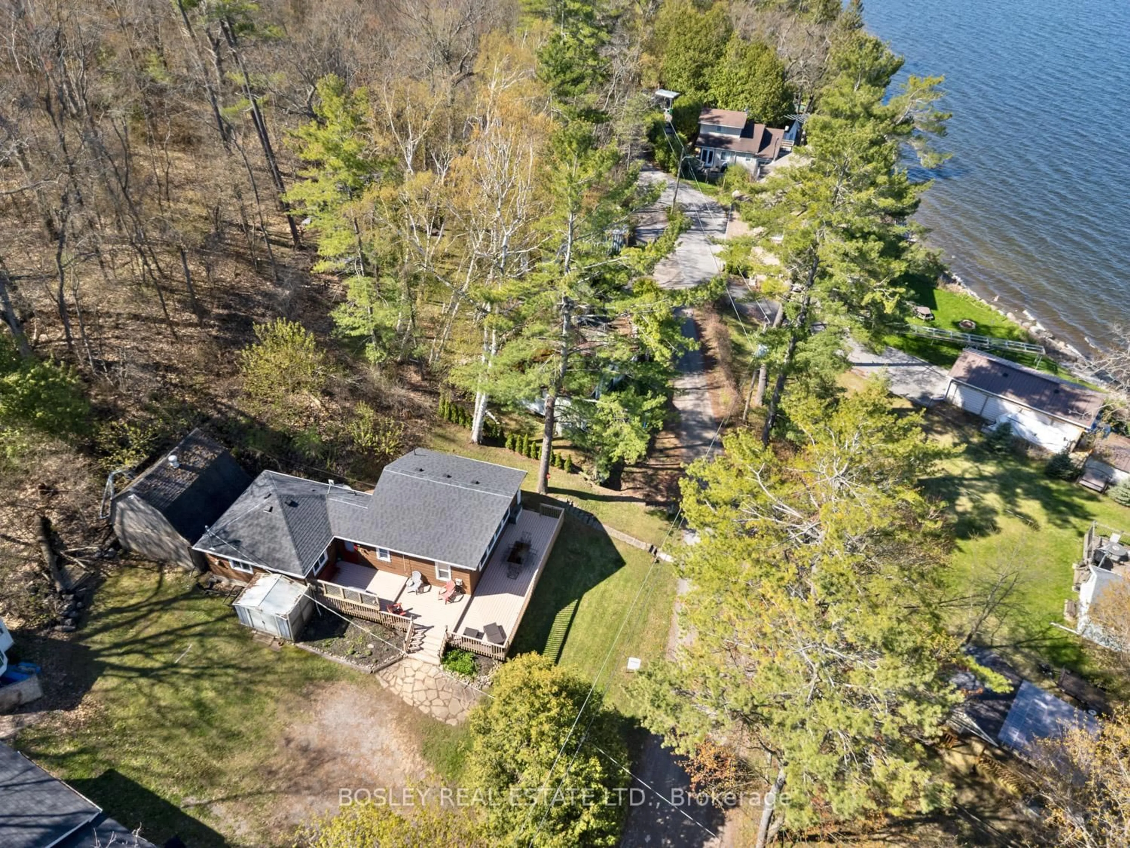 A pic from outside/outdoor area/front of a property/back of a property/a pic from drone, water/lake/river/ocean view for 8018 Tait's Beach Rd #135, Hamilton Township Ontario K0L 1E0