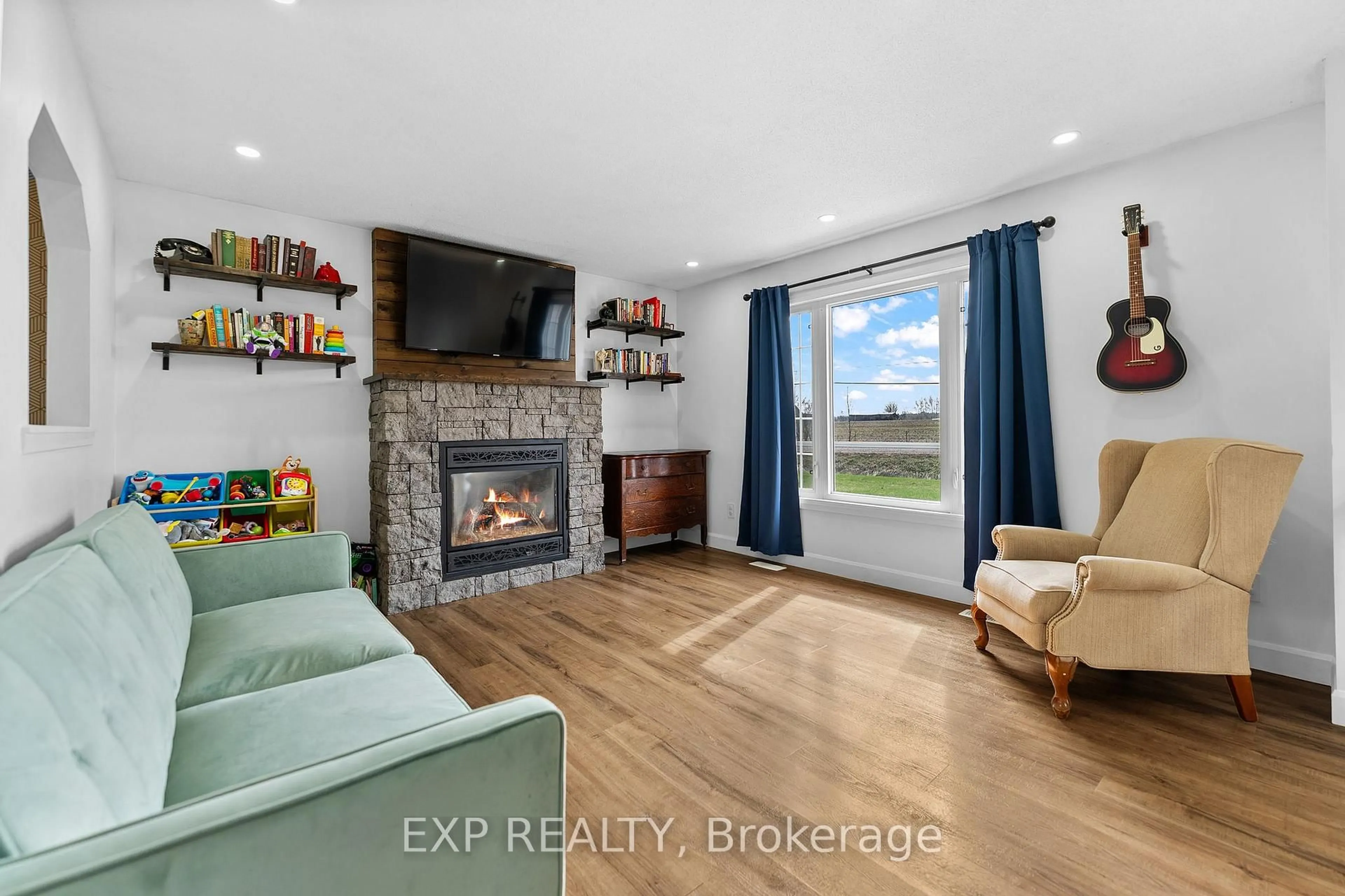Living room with furniture, ceramic/tile floor for 1629 White Lake Rd, Arnprior Ontario K7S 3G9