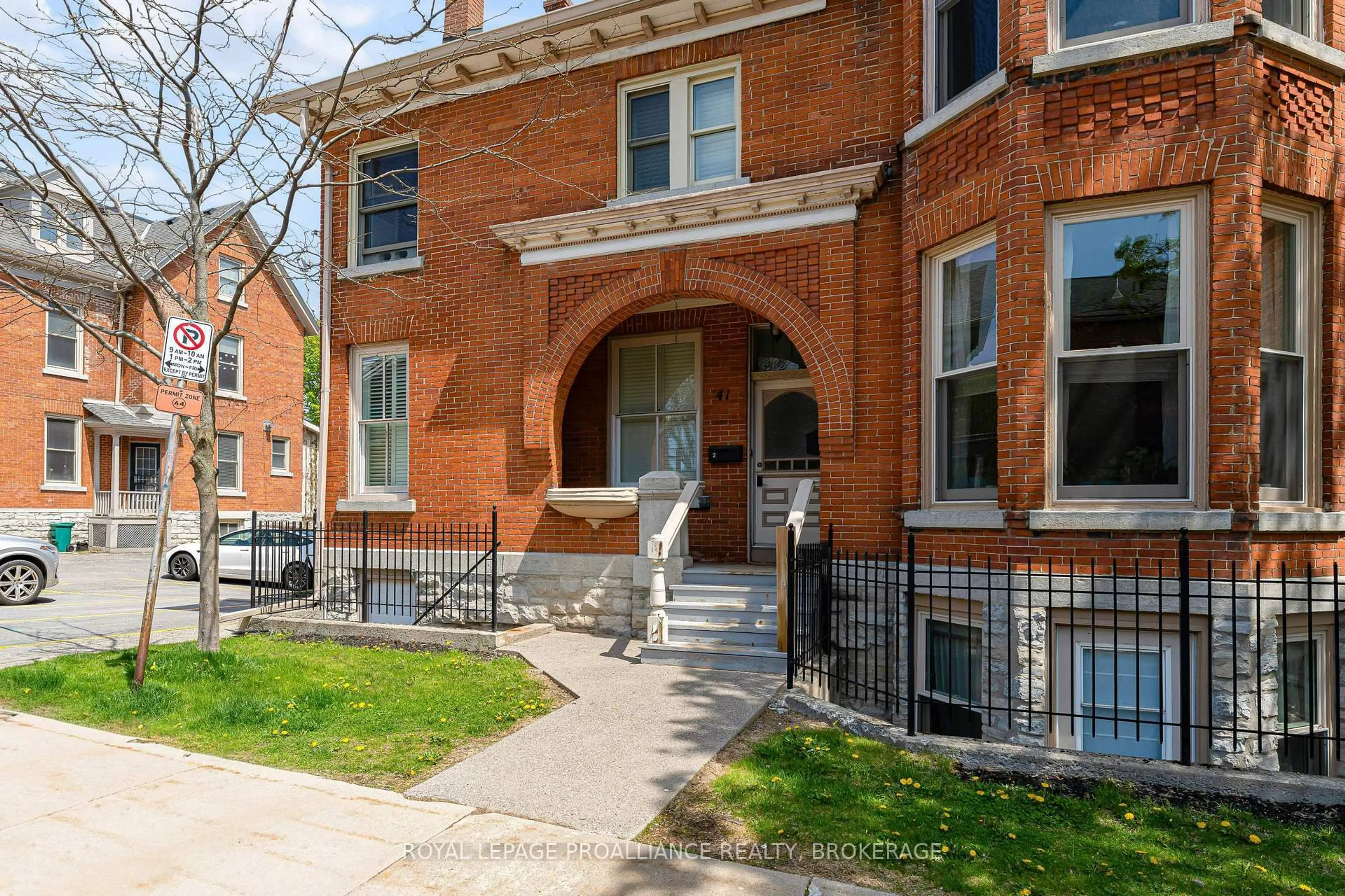 Home with brick exterior material, street for 41 William St #2, Kingston Ontario K7L 2C3
