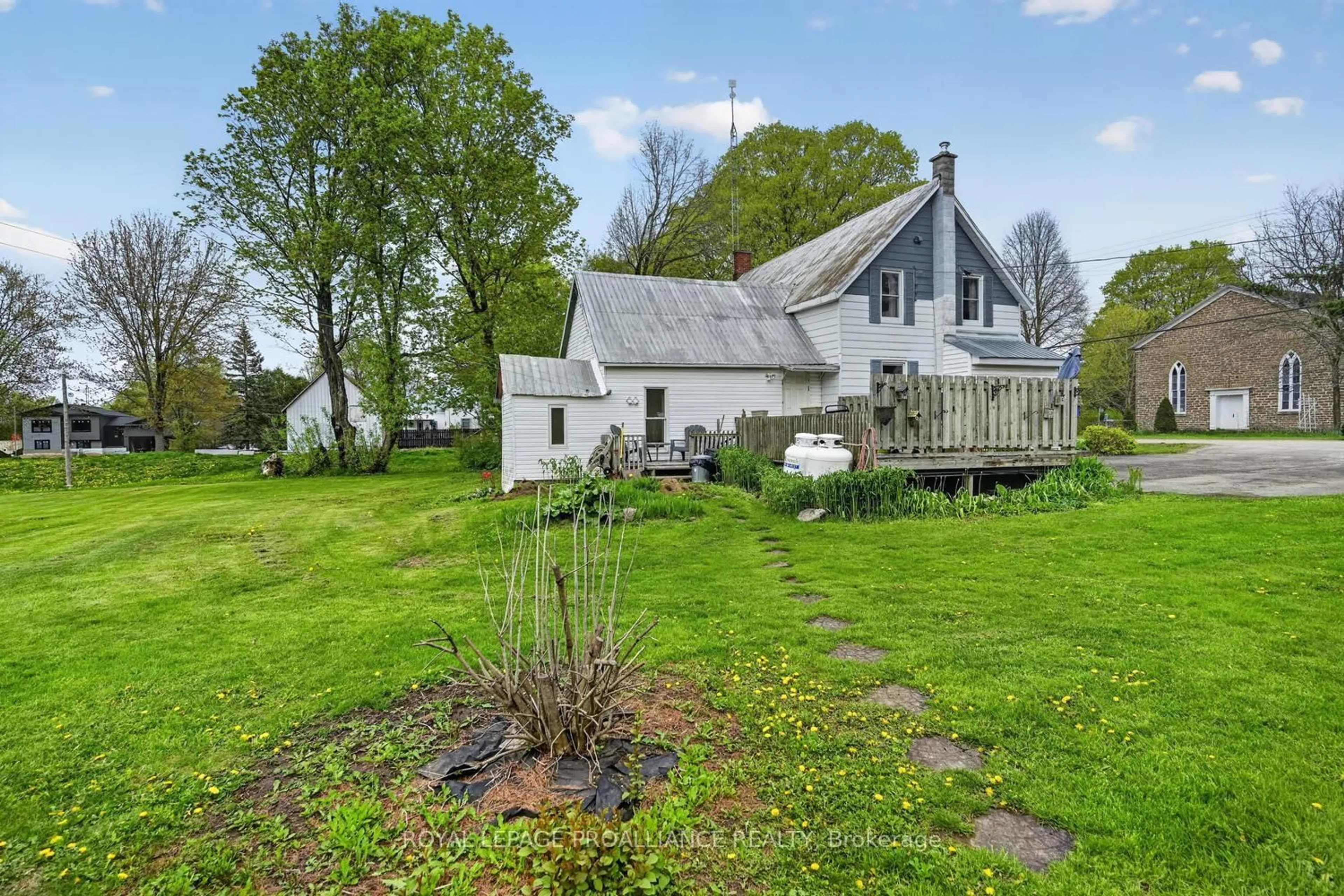 A pic from outside/outdoor area/front of a property/back of a property/a pic from drone, street for 9356 Addison Greenbush Rd, Elizabethtown-Kitley Ontario K0E 1A0