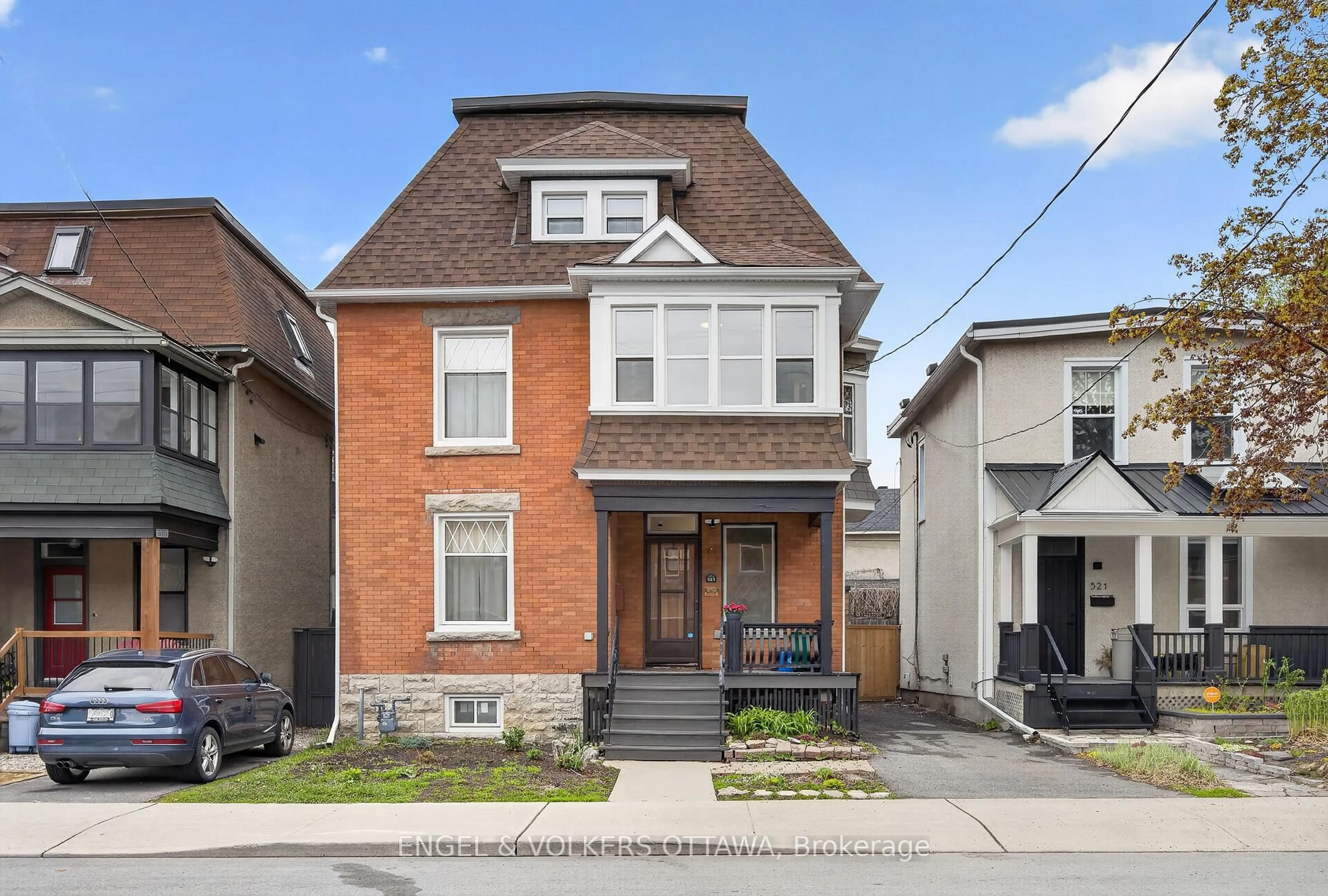 Home with brick exterior material, street for 523 Mcleod St, Ottawa Ontario K1R 5P9