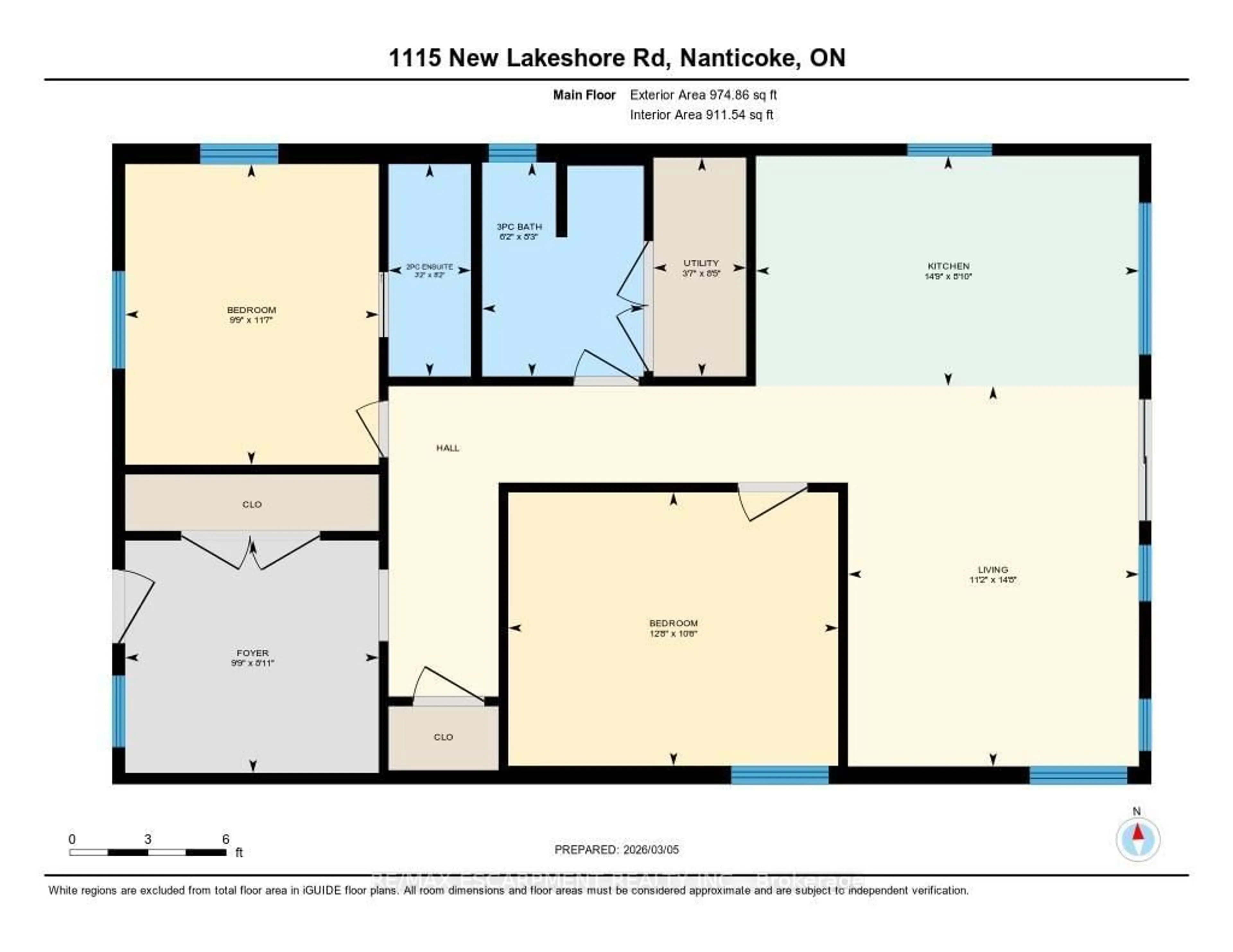 Floor plan for 1115 New Lakeshore Rd, Haldimand Ontario N0A 1L0