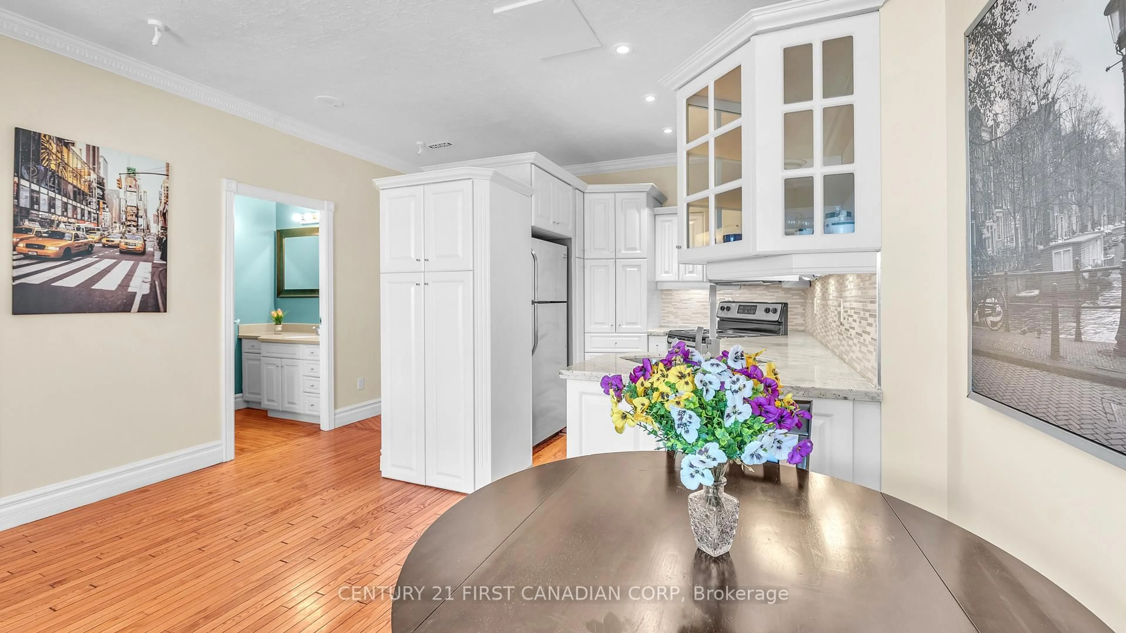 Open concept kitchen, unknown for 389 Dundas St #2404, London East Ontario N6B 3L5