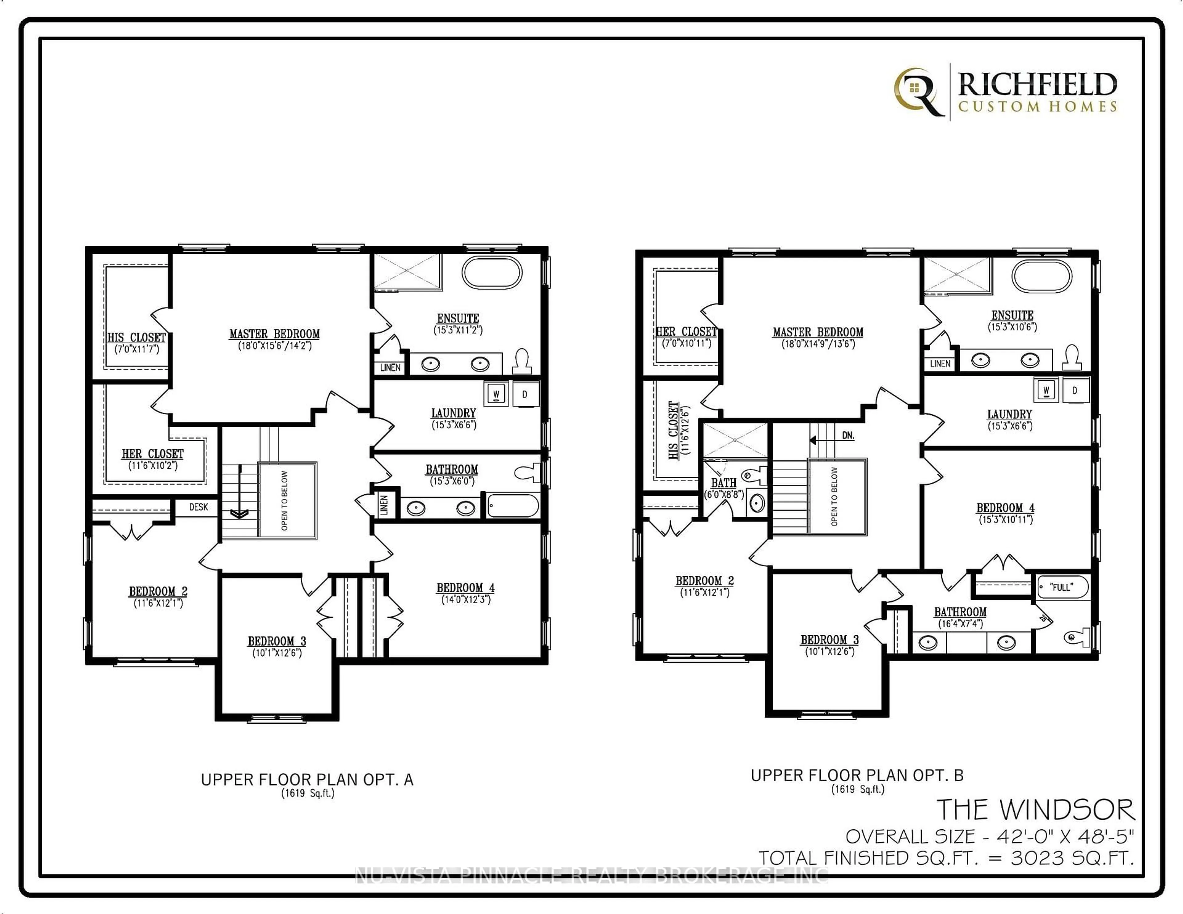 Floor plan for Lot 8 Harvest Lane, Thames Centre Ontario N0L 1G2