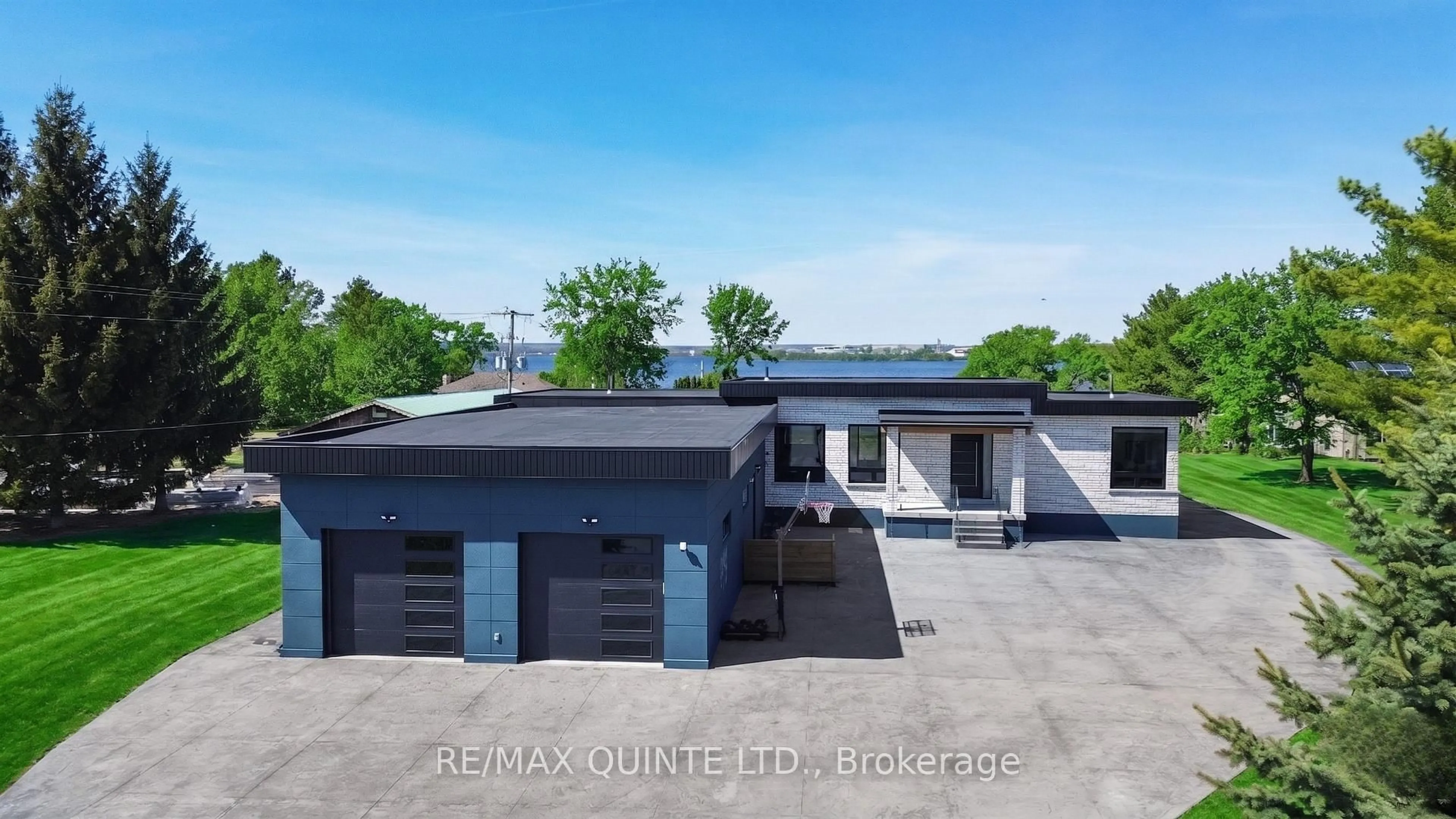 A pic from outside/outdoor area/front of a property/back of a property/a pic from drone, building for 2528 County Road 3, Prince Edward County Ontario K0K 1L0