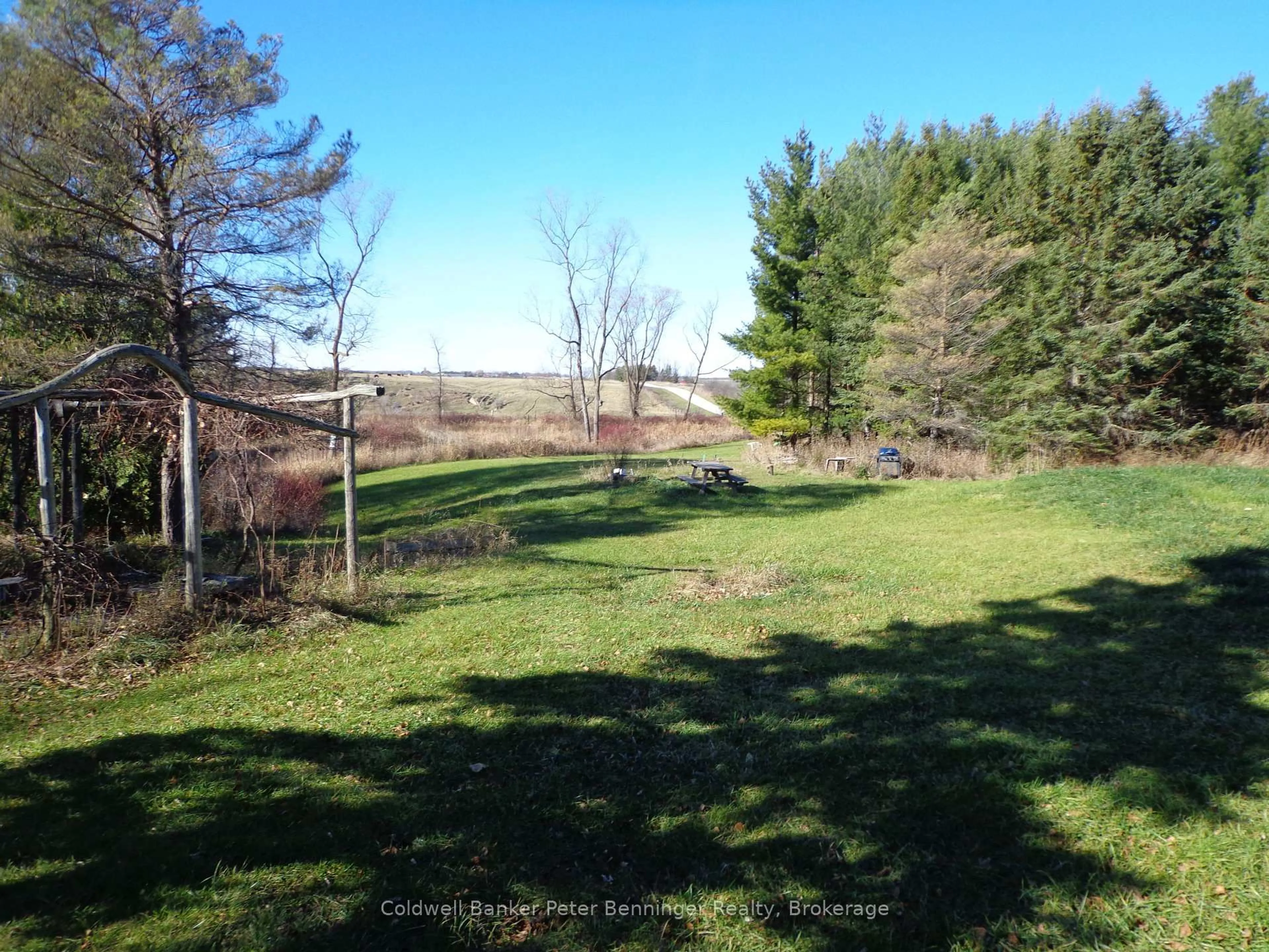 A pic from outside/outdoor area/front of a property/back of a property/a pic from drone, forest/trees view for 207 Concession Road 2 Concession, Saugeen Shores Ontario N0G 2N0
