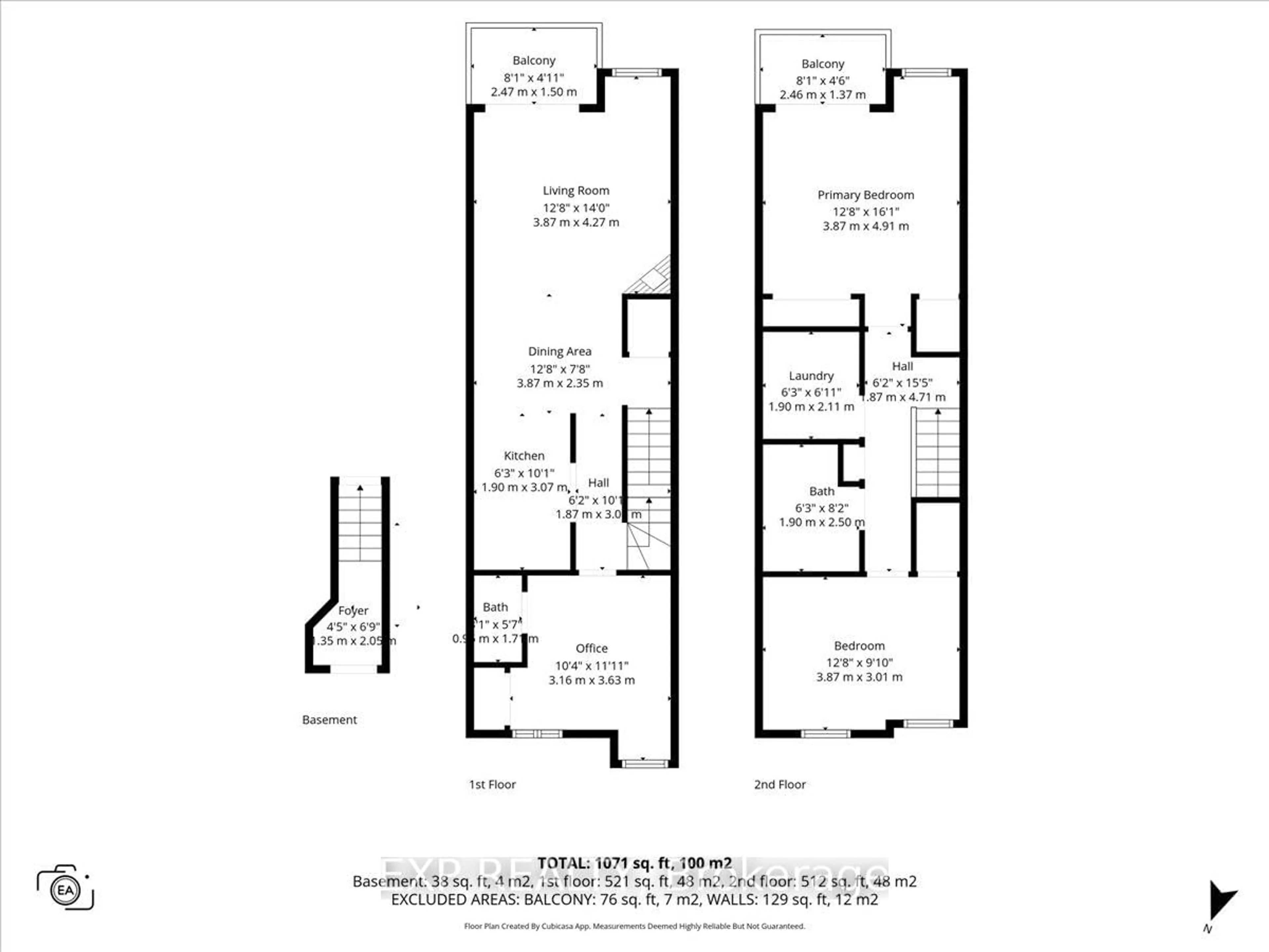Floor plan for 49 Crispin Private, Ottawa Ontario K1K 2T7