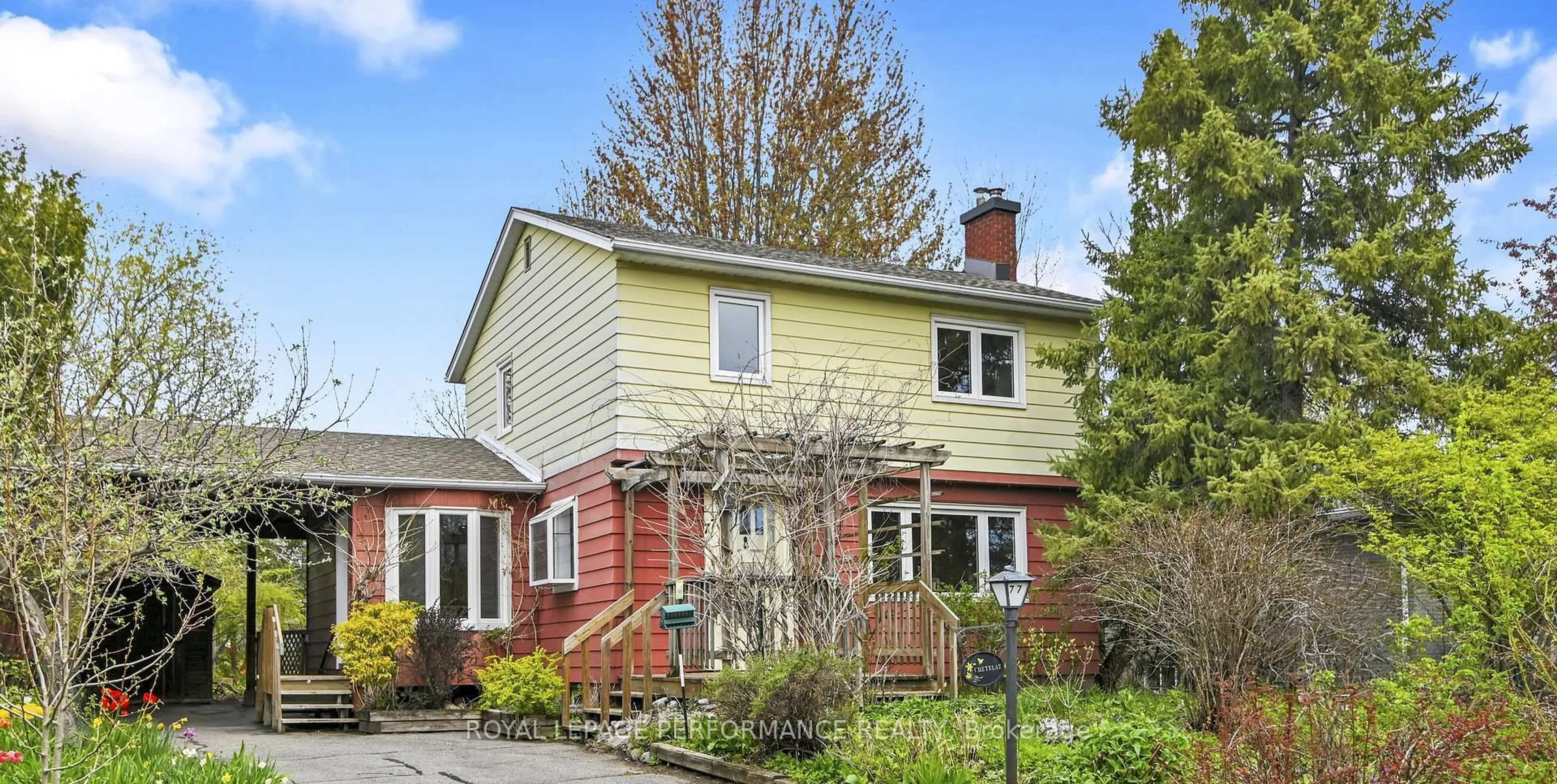 Home with brick exterior material, street for 77 Canter Blvd, Ottawa Ontario K2G 2M4