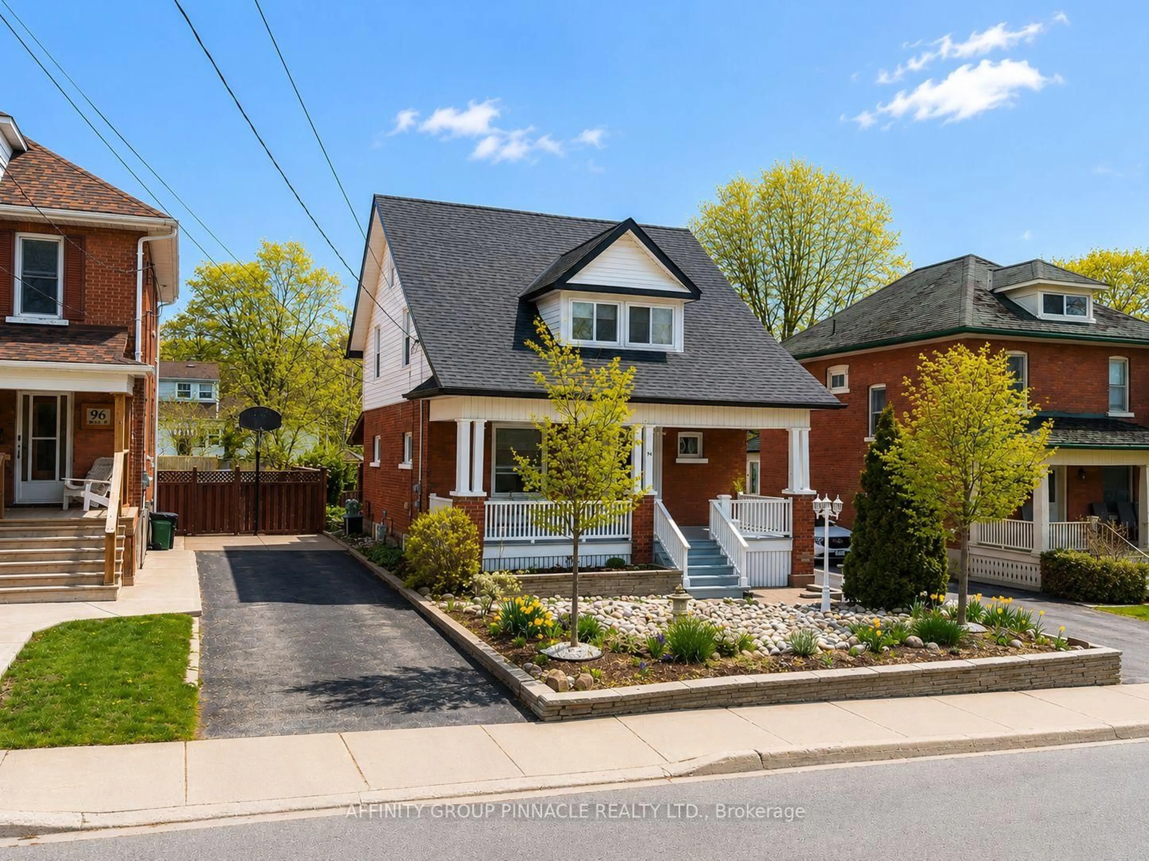 Home with brick exterior material, street for 94 Glenelg St, Kawartha Lakes Ontario K9V 2V9