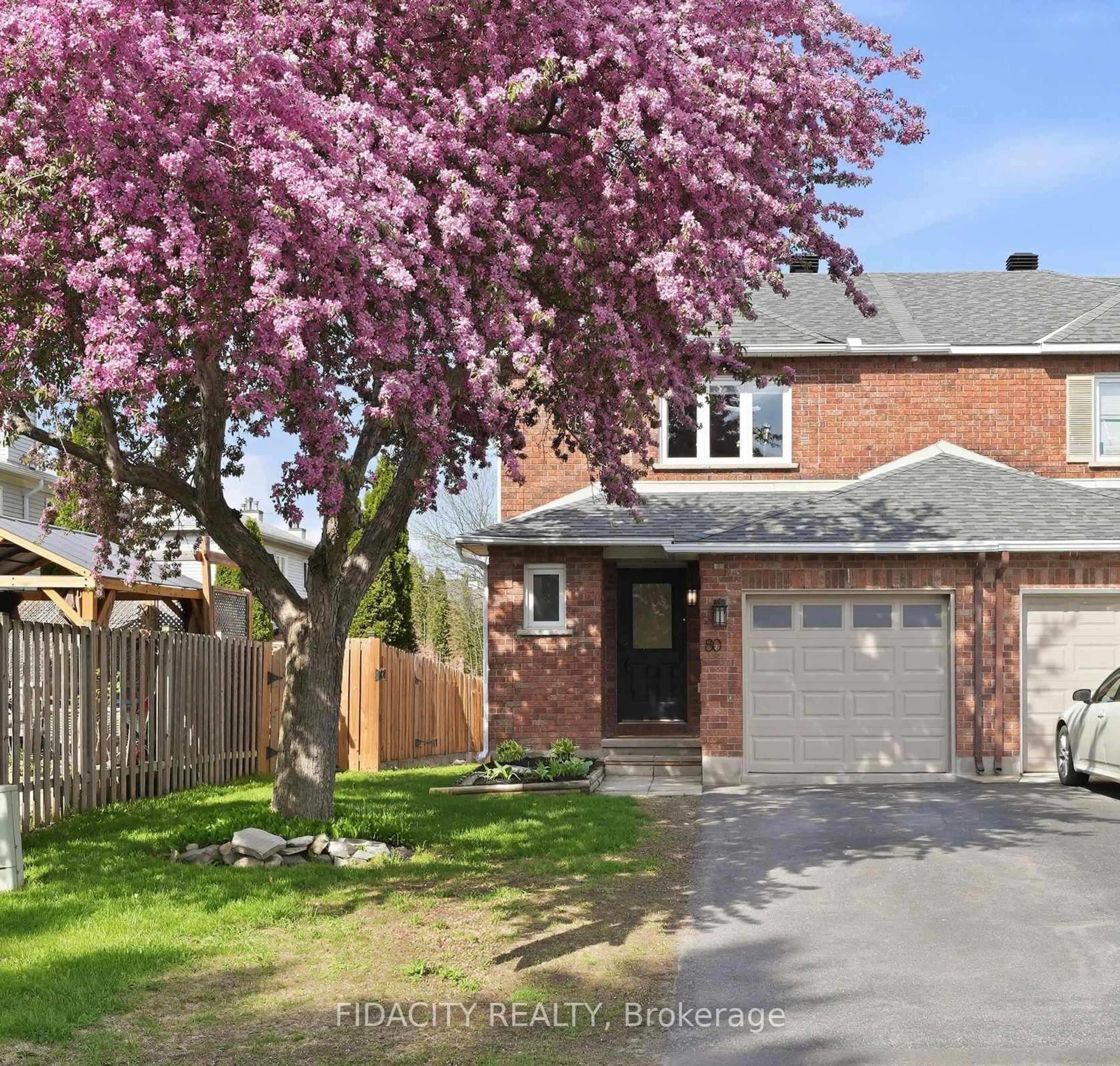 Home with brick exterior material, street for 80 Robarts Cres, Ottawa Ontario K2L 4A5