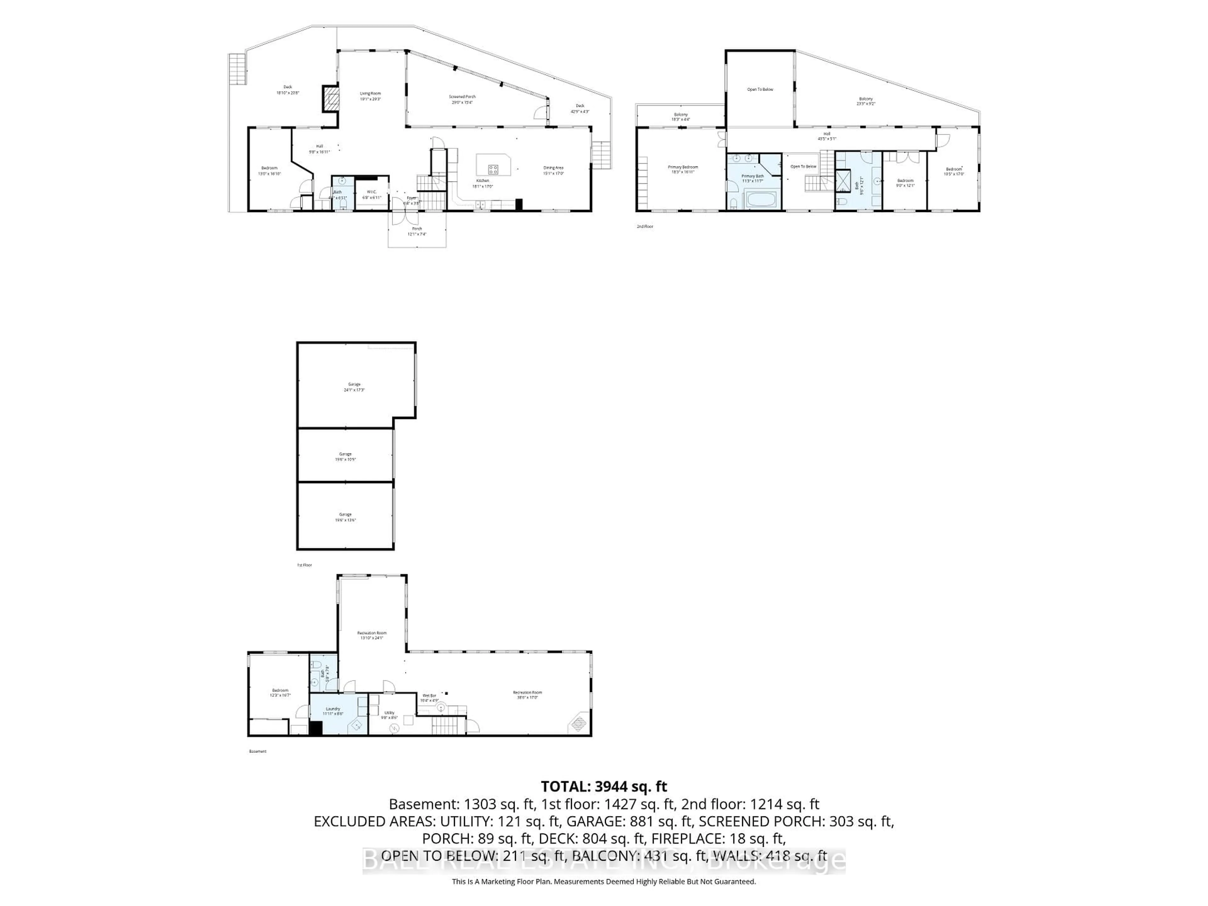 Floor plan for 392 County Rd 36, Trent Lakes Ontario K0M 1A0